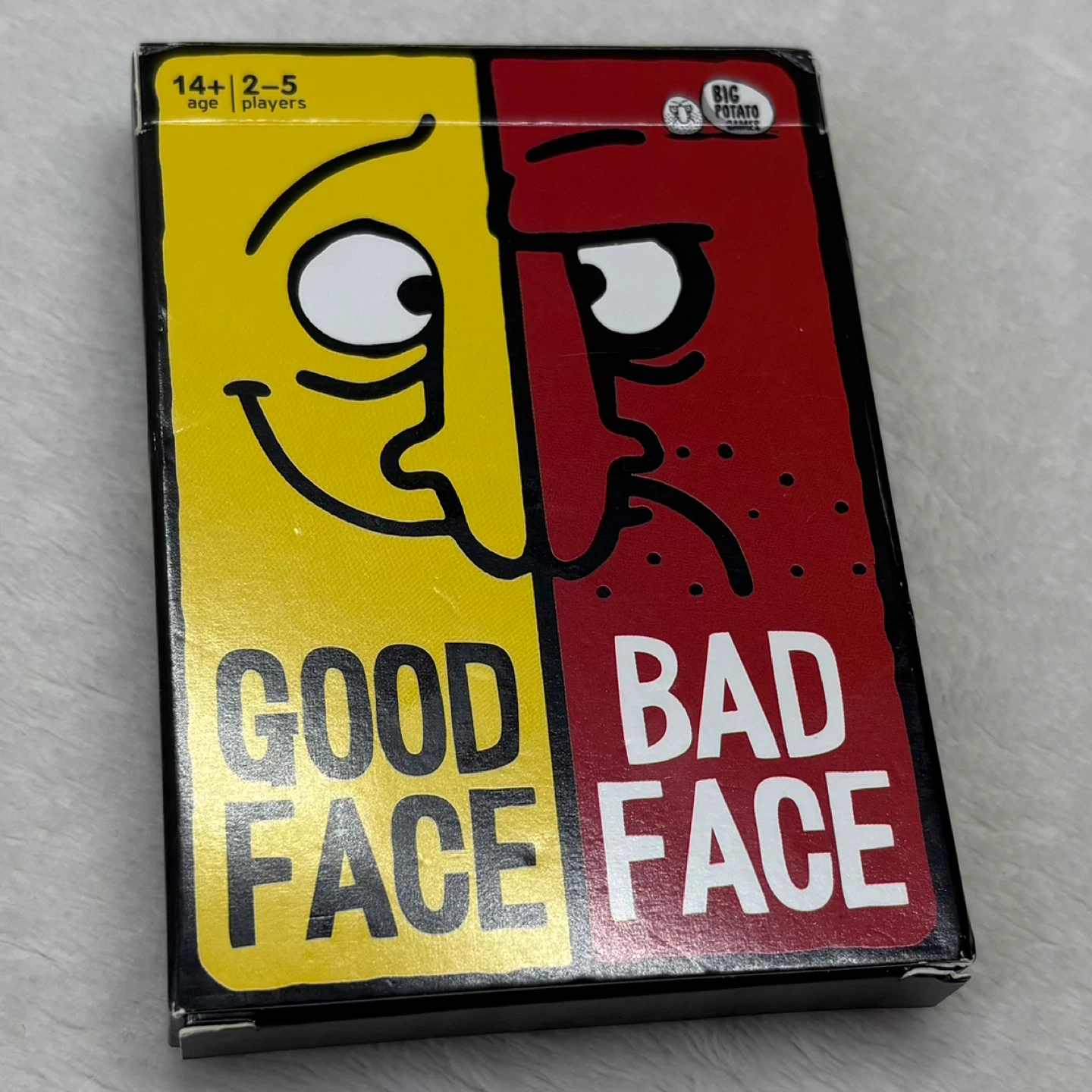 Big Potato Games Good Face Bad Face Family Friendly Card Game - photo 2