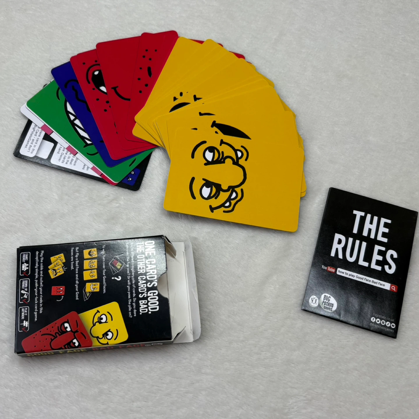 Big Potato Games Good Face Bad Face Family Friendly Card Game - photo 4