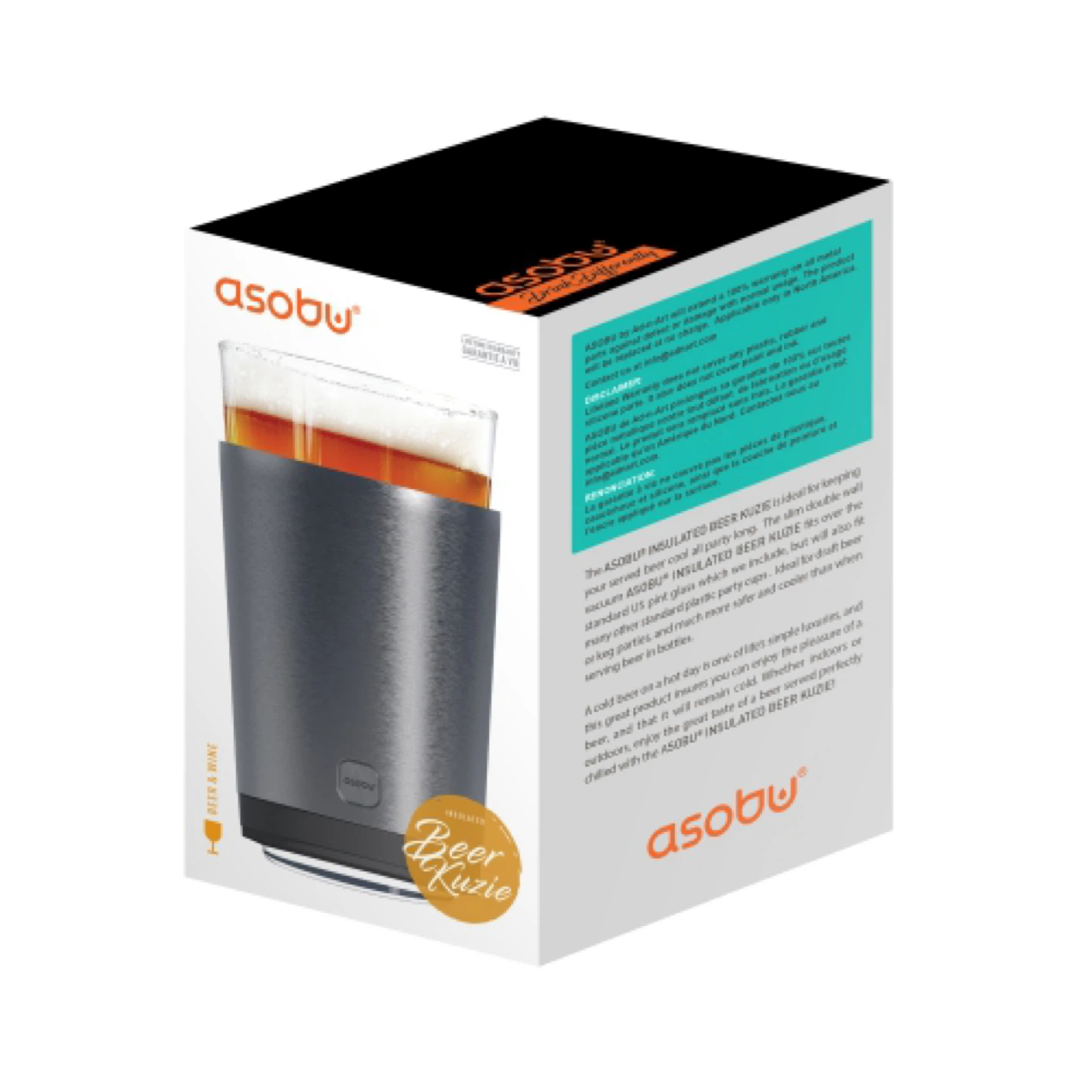ASOBU Insulated Beer Kuzie