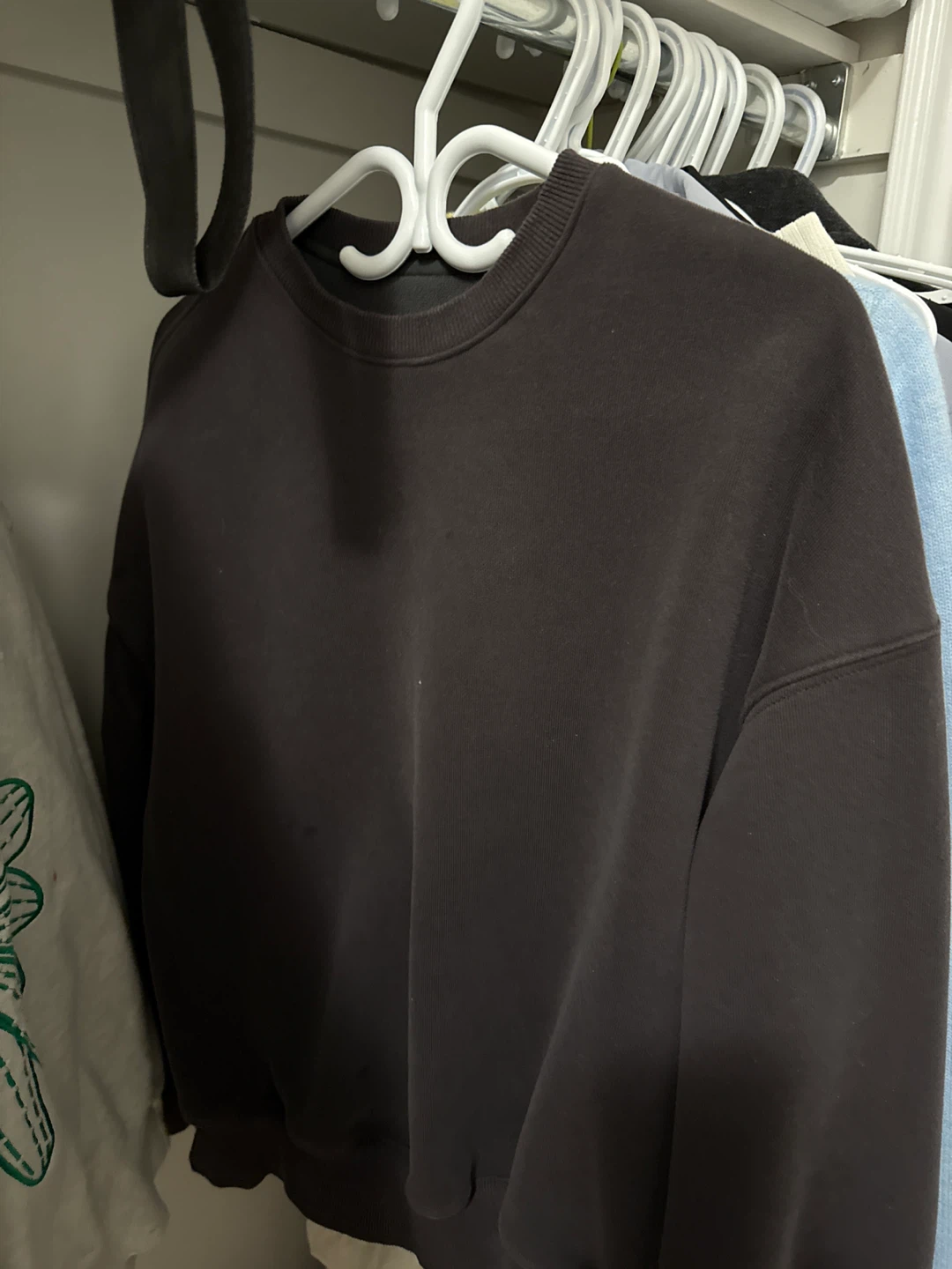 Dark Grey Crewneck Sweatshirt