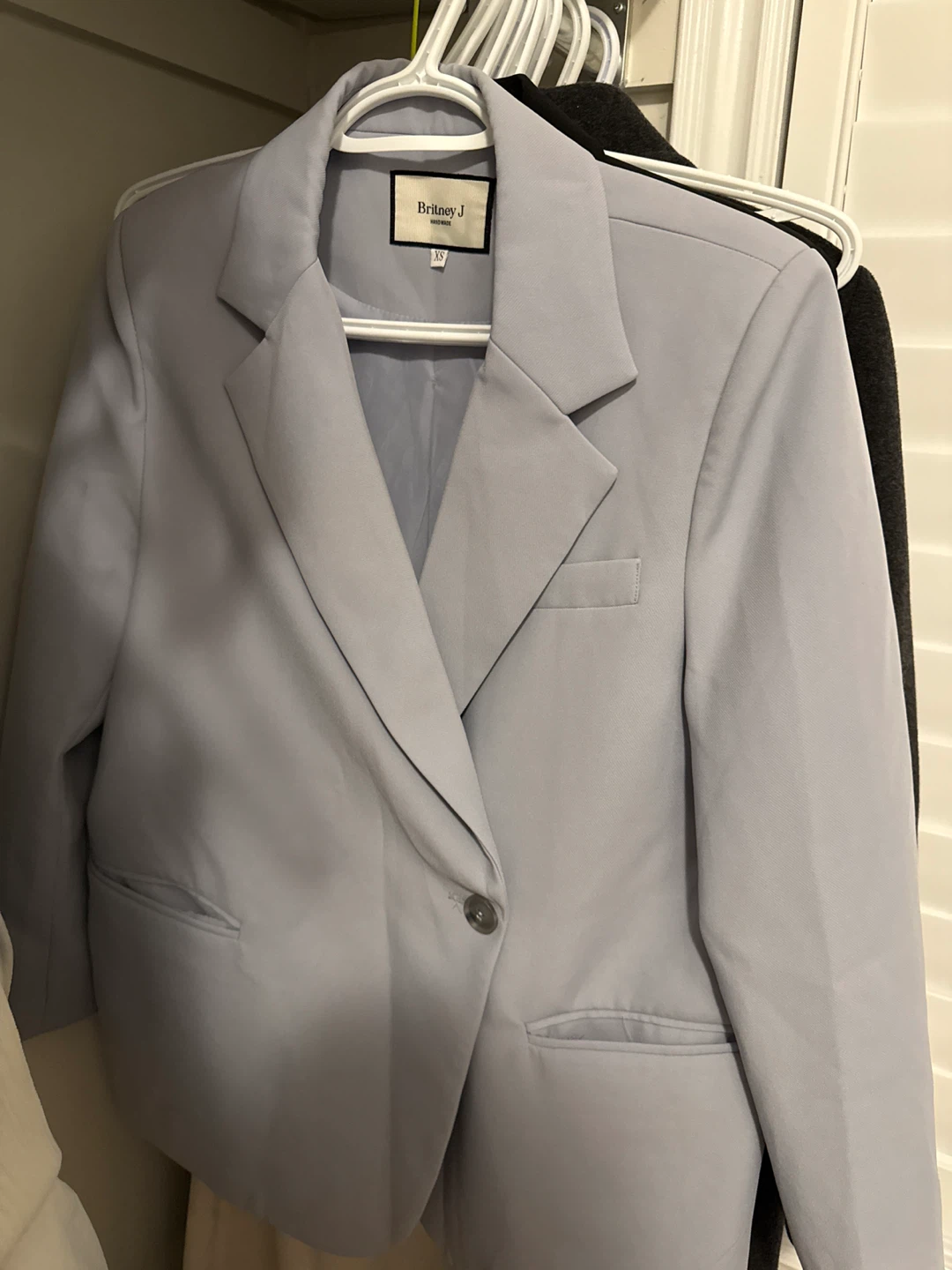 Britney J. Light Blue Blazer