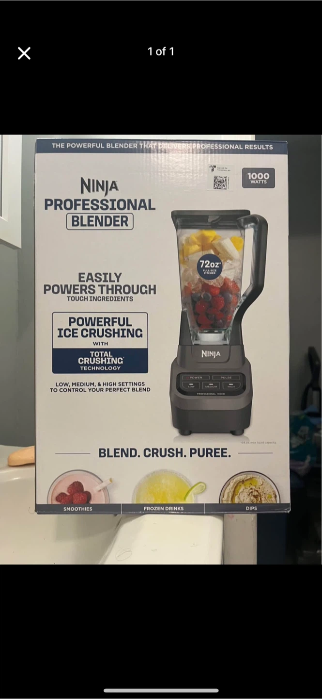 Ninja Professional Blender 1000 Watts