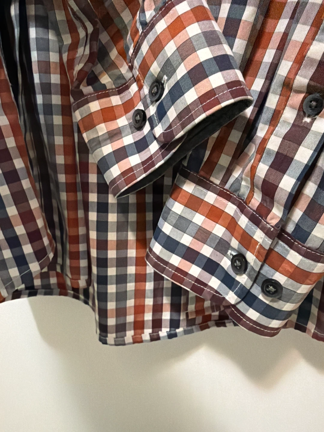 Britches Plaid Button-Down Shirt - Size L/G - photo 5