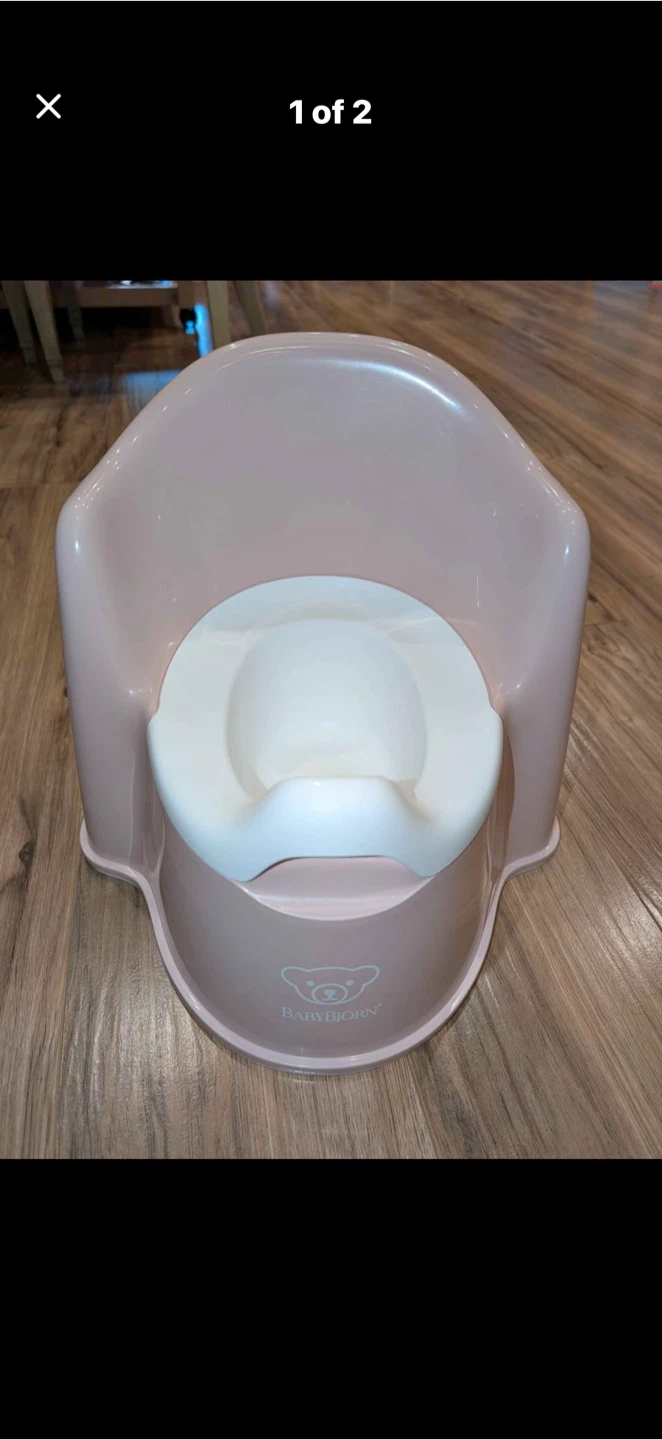 BabyBjörn Potty Chair - Pink
