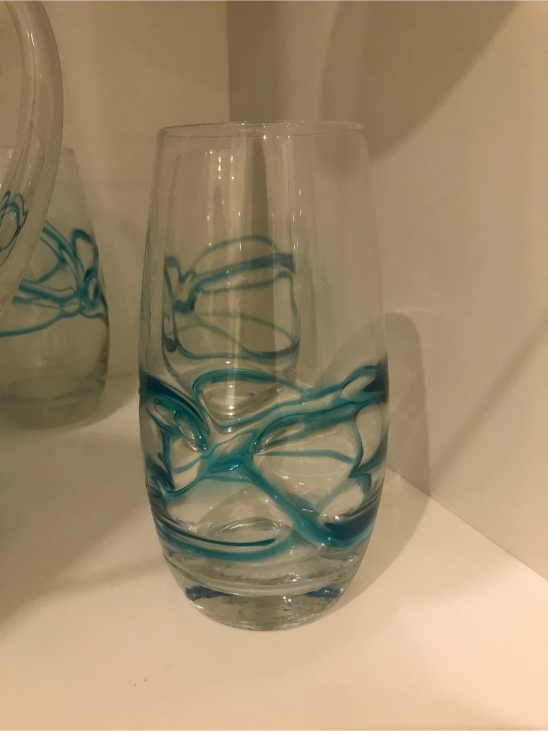 Glass Pitcher and 4 Tumblers Set - photo 2