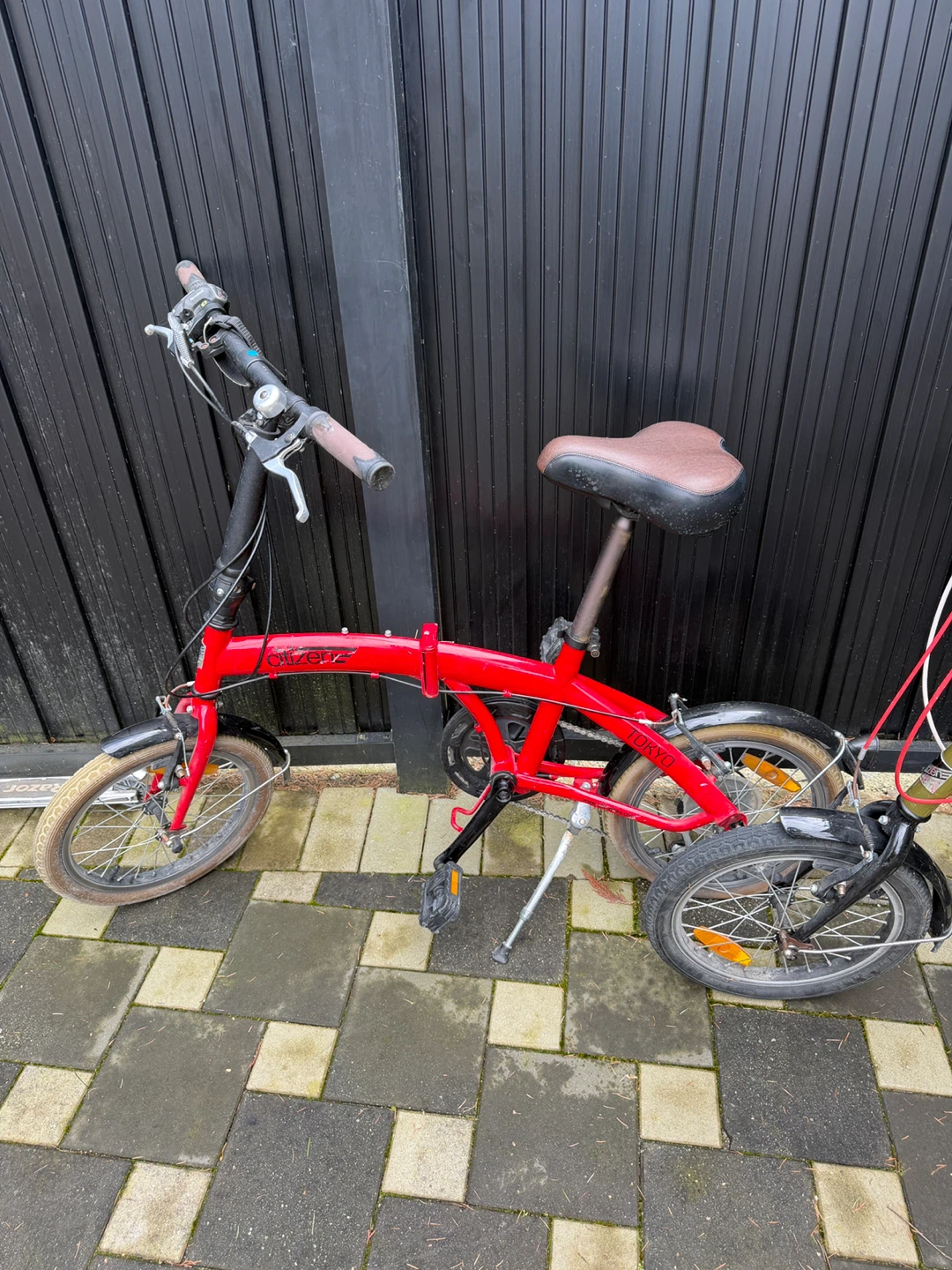 Citizen Folding Bike - Red & Green - photo 3