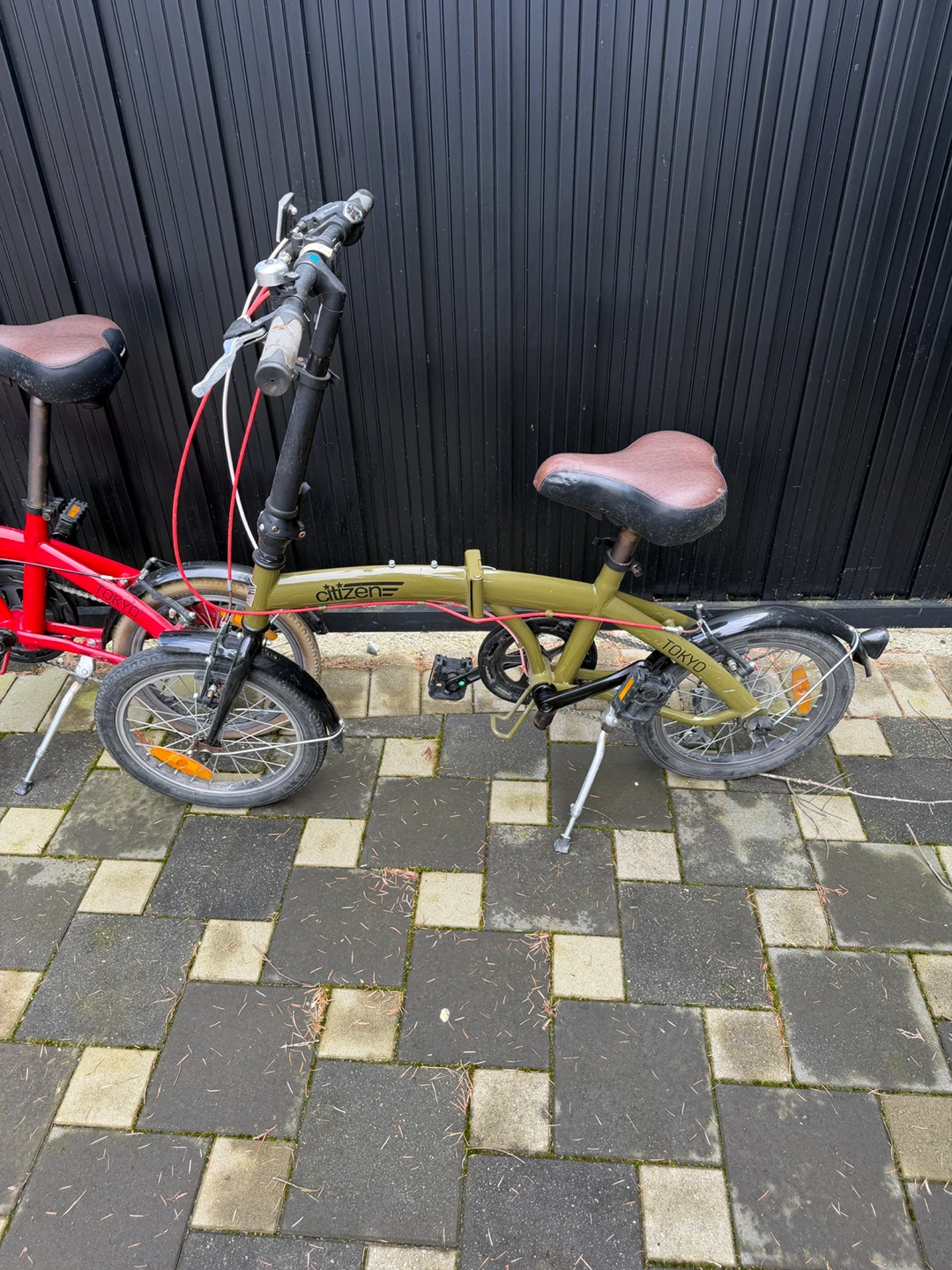 Citizen Folding Bike - Red & Green - photo 2