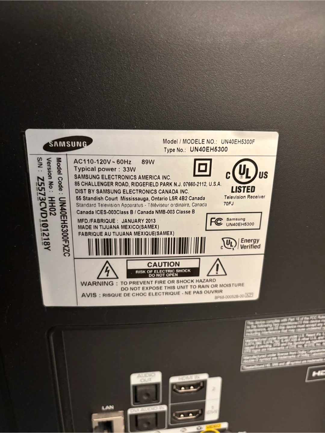 Samsung 40’ Smart TV - photo 2