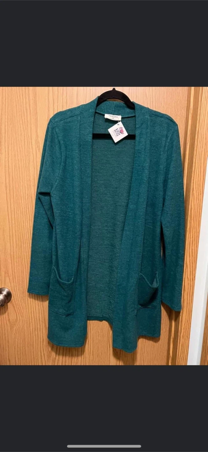 Brushed Sweater Cardigan