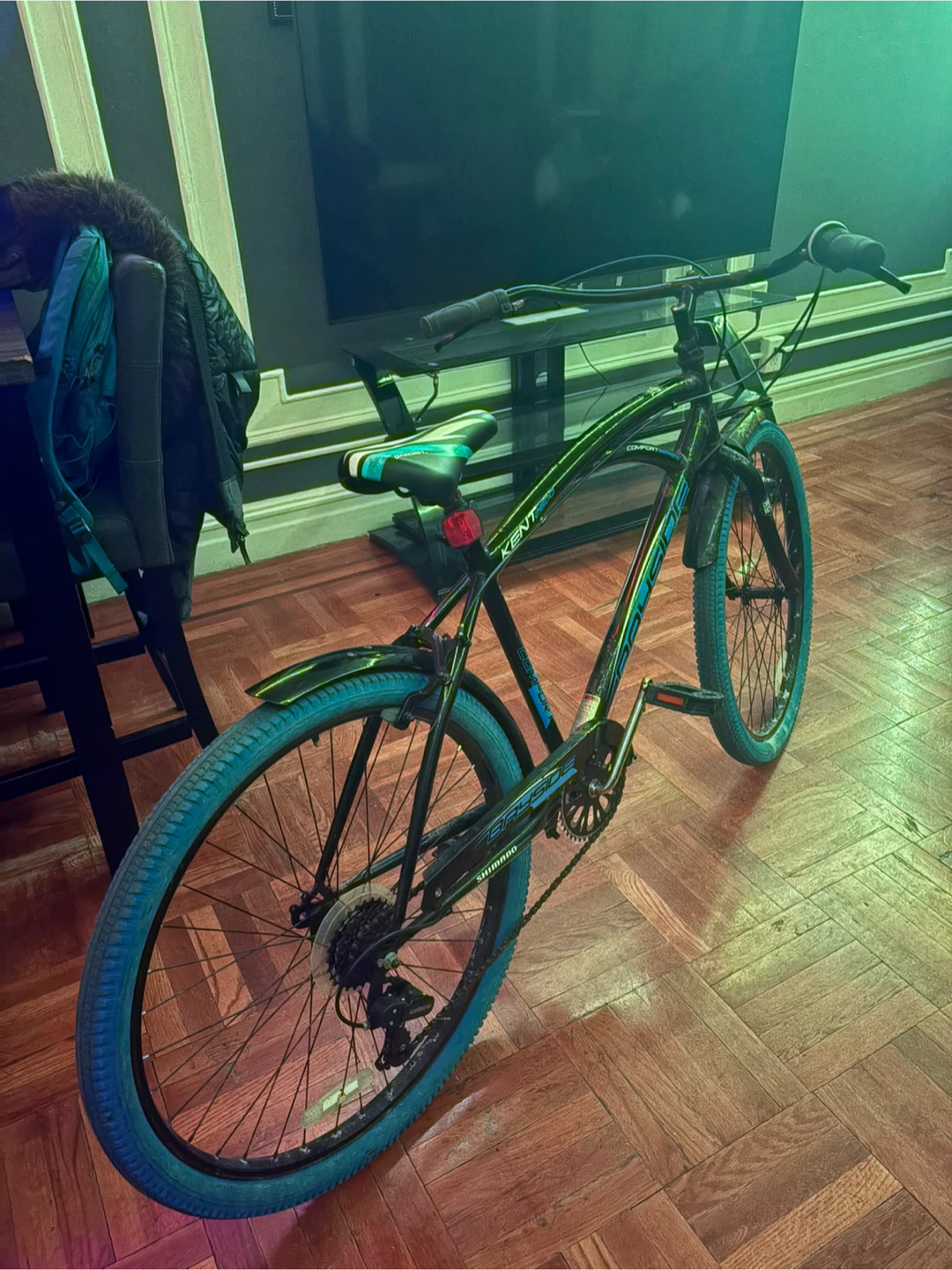 Kent Bicycle with Blue Tires