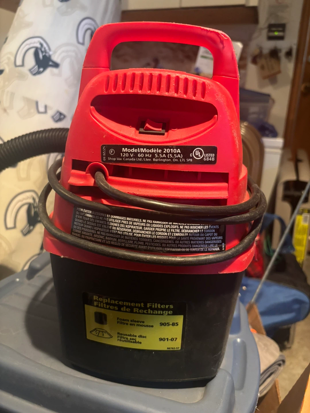 Shop-Vac 1 Gallon Wet/Dry Vacuum - photo 2