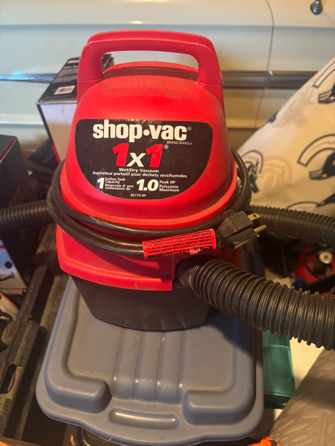 Shop-Vac 1 Gallon Wet/Dry Vacuum