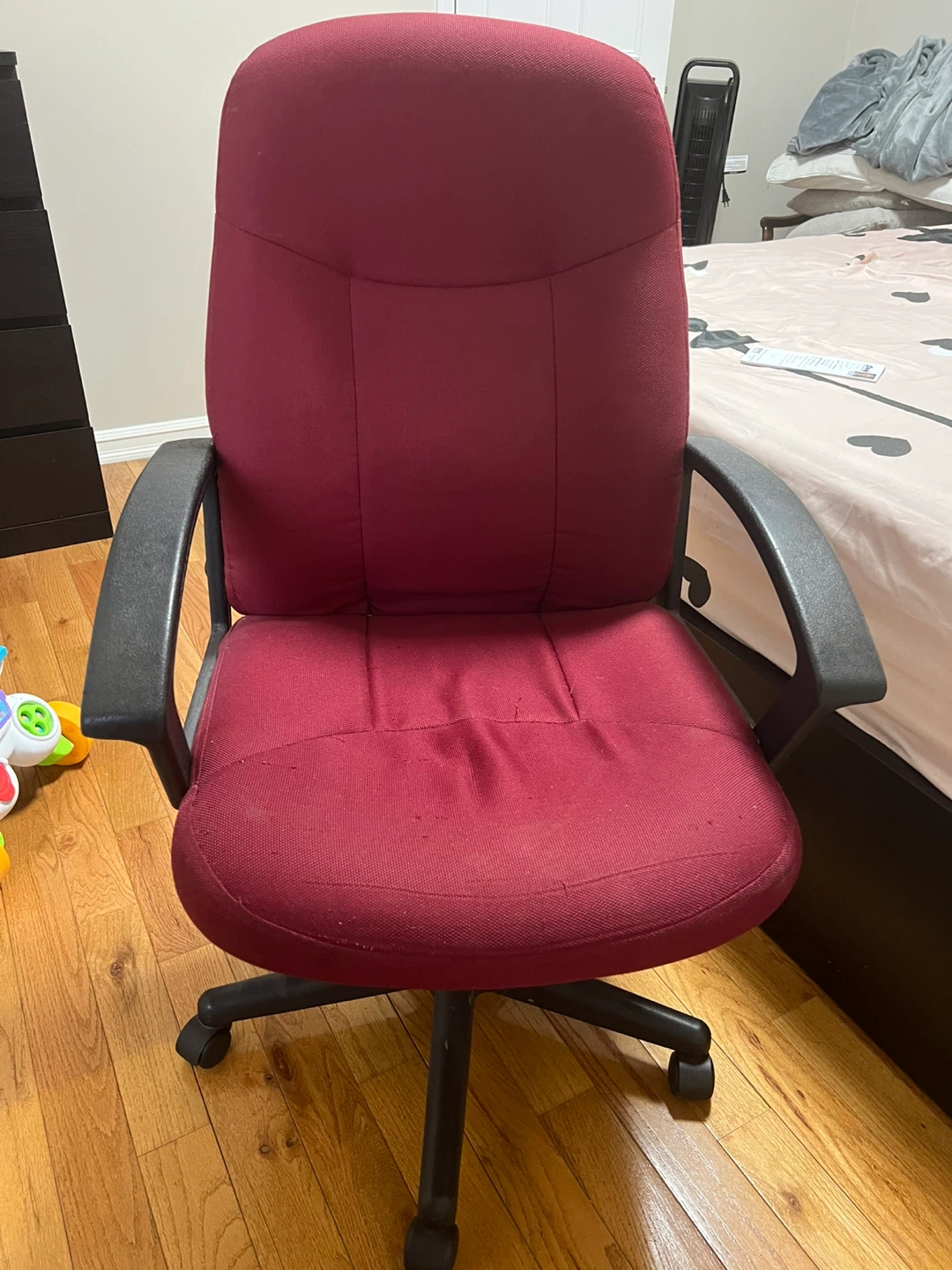 Office Chair - Burgundy