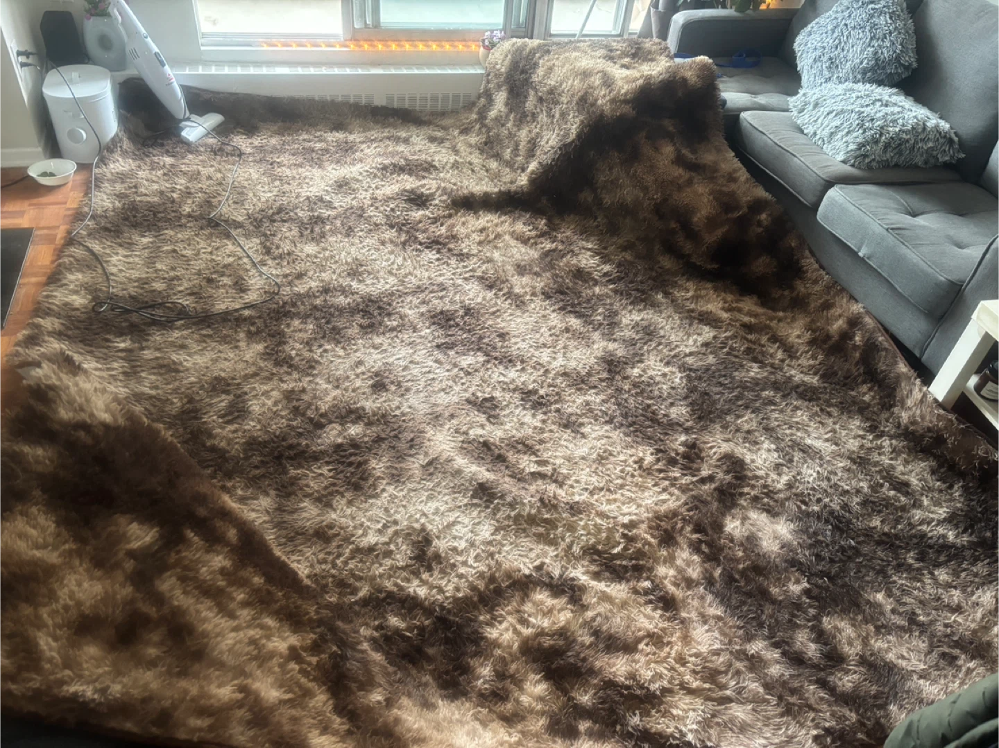 Brown carpet/rug 8X10 - photo 3