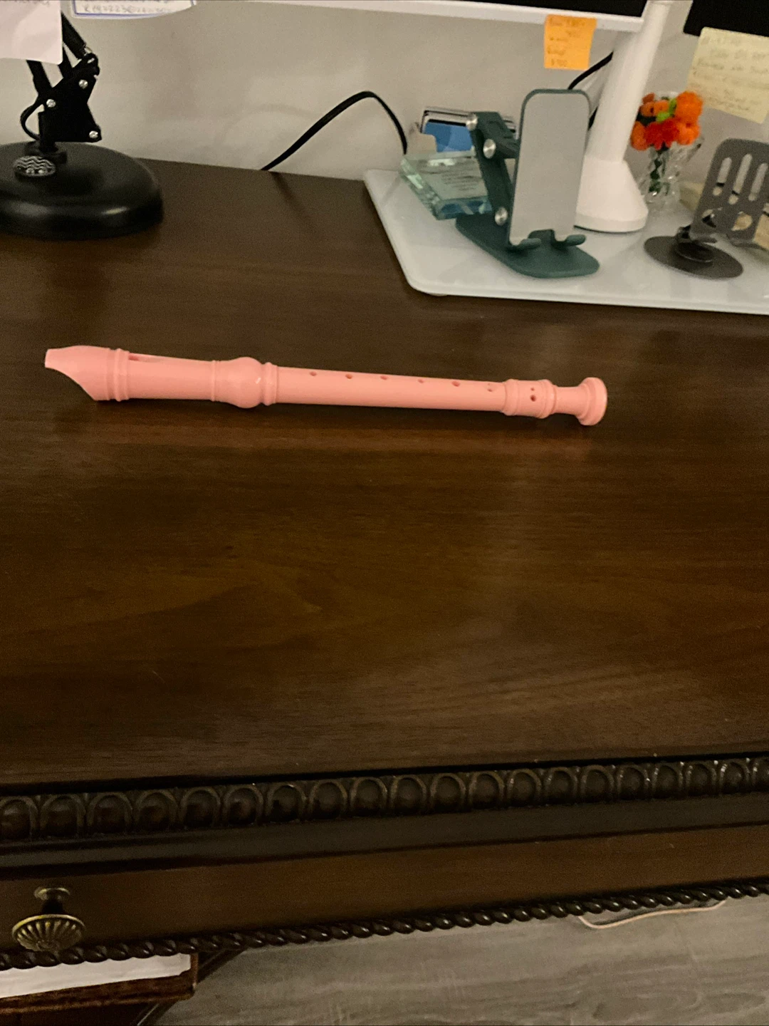 Pink Recorder Musical Instrument - photo 3