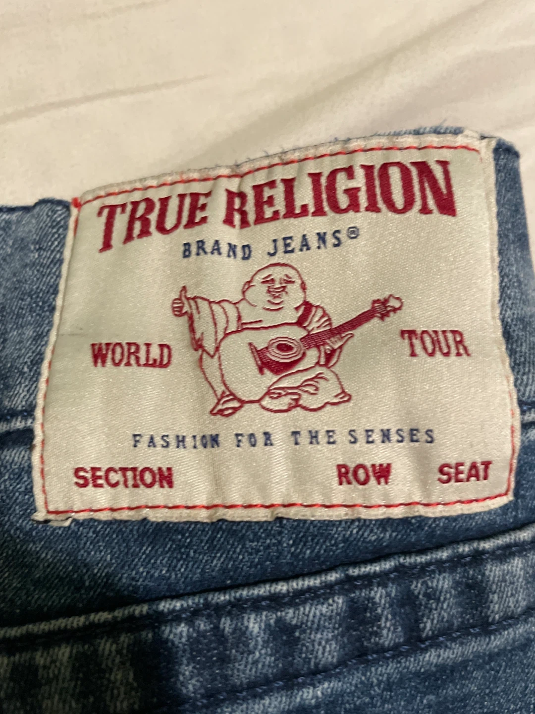 TRUE RELIGION RELAXED SLIM FIT GENO JEANS SIZE 42 - photo 5