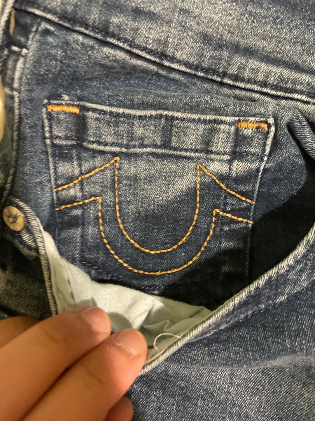 TRUE RELIGION RELAXED SLIM FIT GENO JEANS SIZE 42 - photo 4