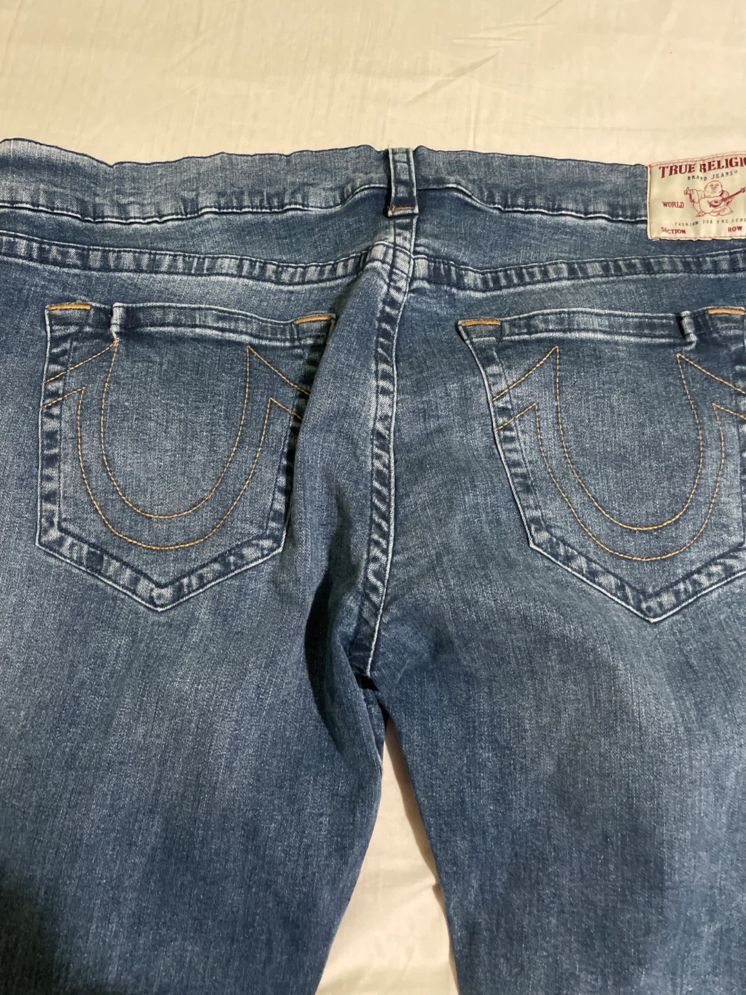 TRUE RELIGION RELAXED SLIM FIT GENO JEANS SIZE 42 - photo 2