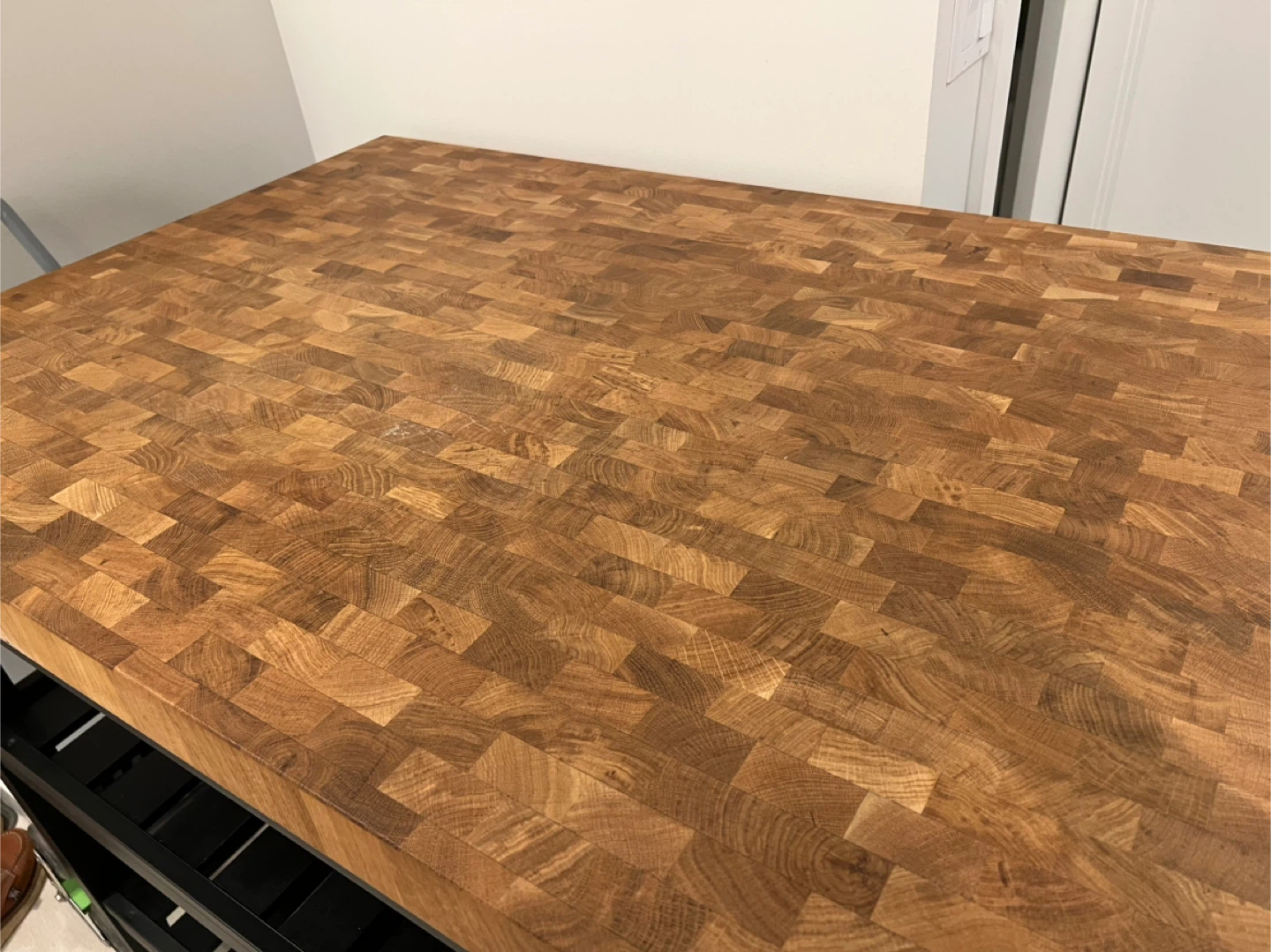 Ikea Oak Kitchen Island table - 126x79x90 cm - photo 4