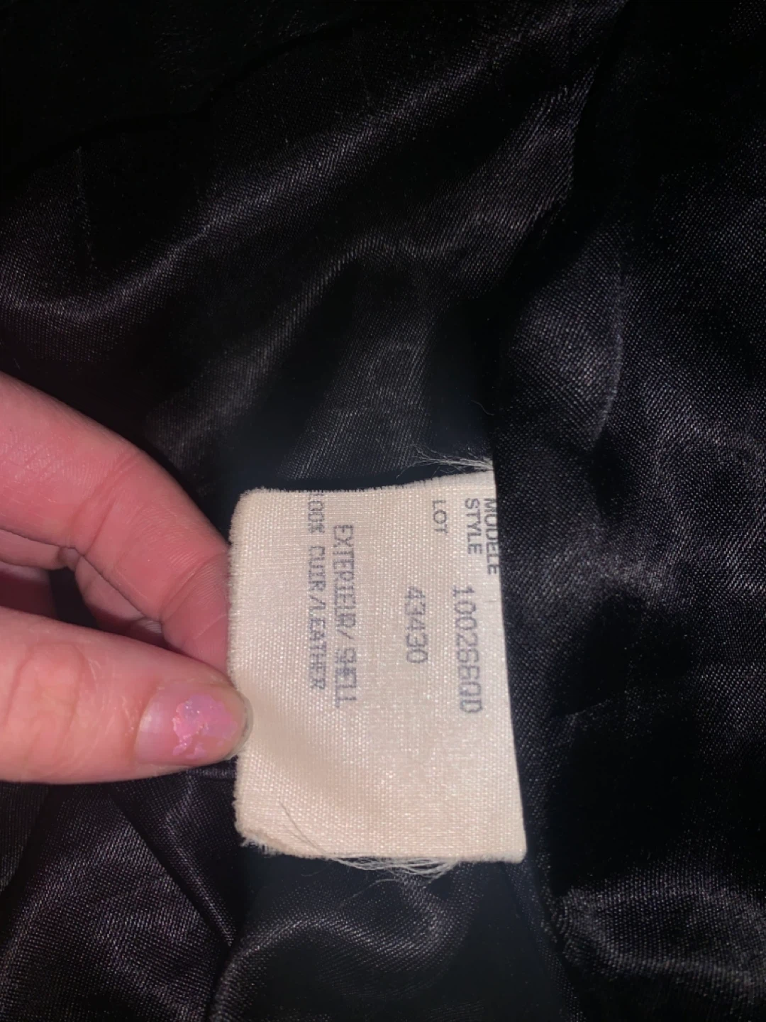 Black Leather Jacket - Made in Canada - photo 2