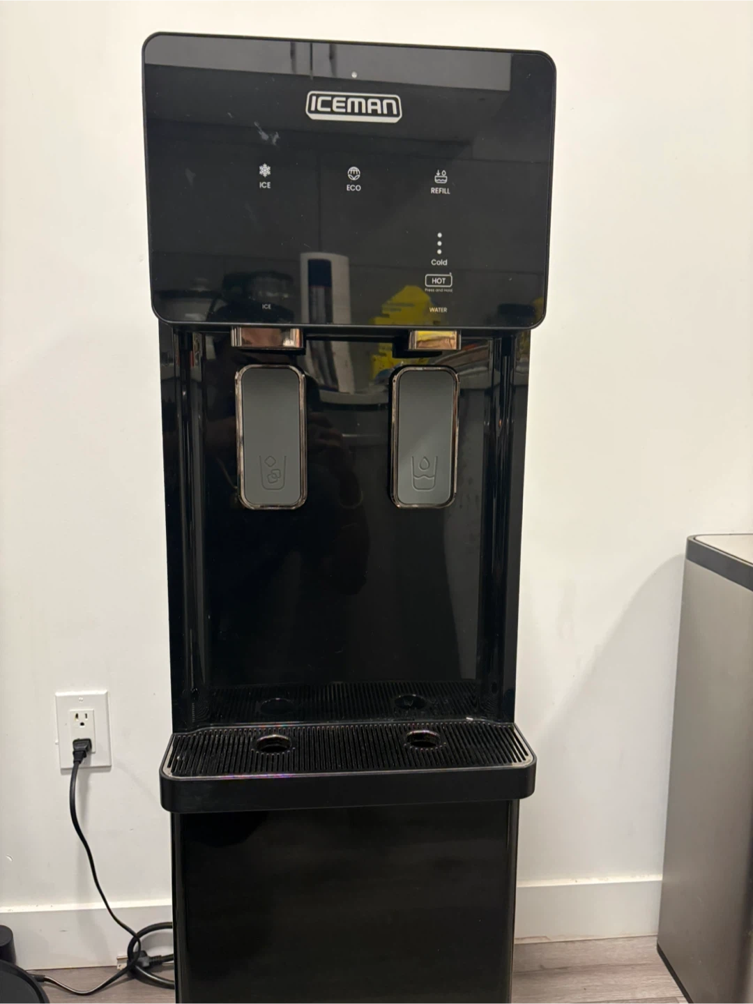 Iceman Bottom-Loading Water Dispenser and Ice Maker