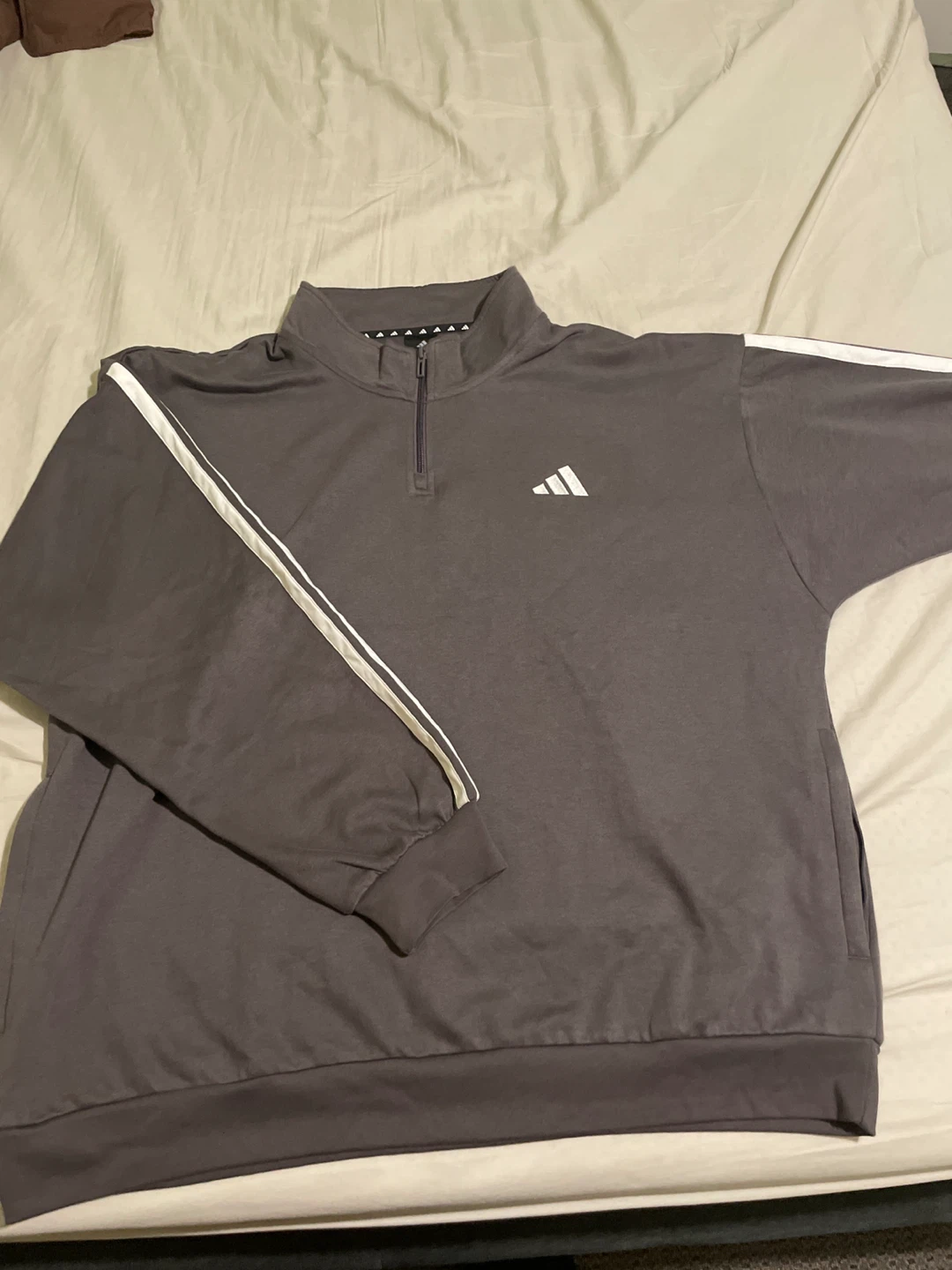 !DEAL! dark grey baggy adidas tracksuit XXL - photo 2