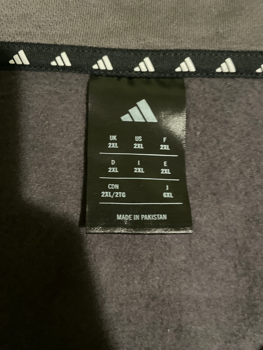 !DEAL! dark grey baggy adidas tracksuit XXL - photo 4