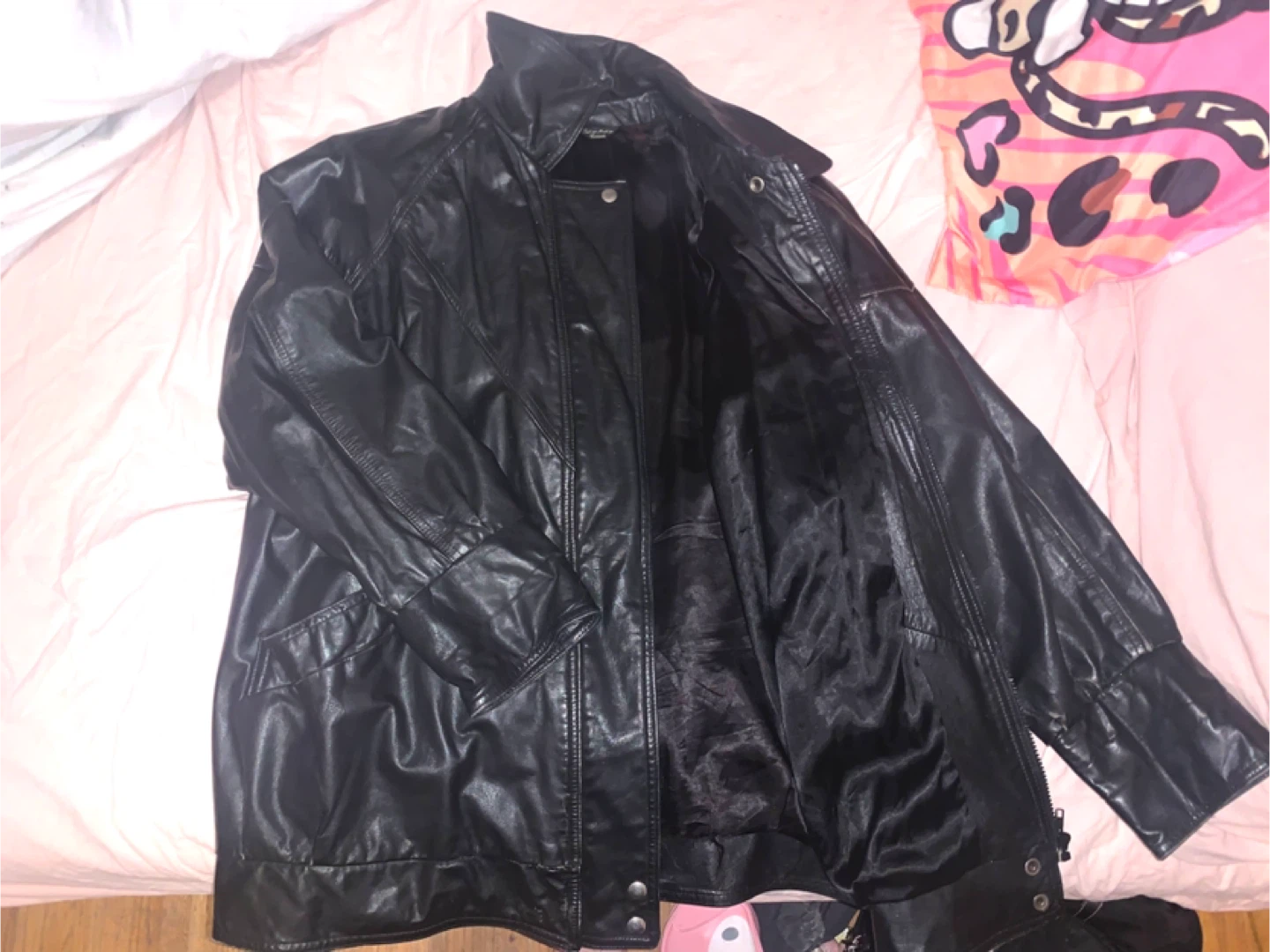 Black Leather Jacket - Made in Canada