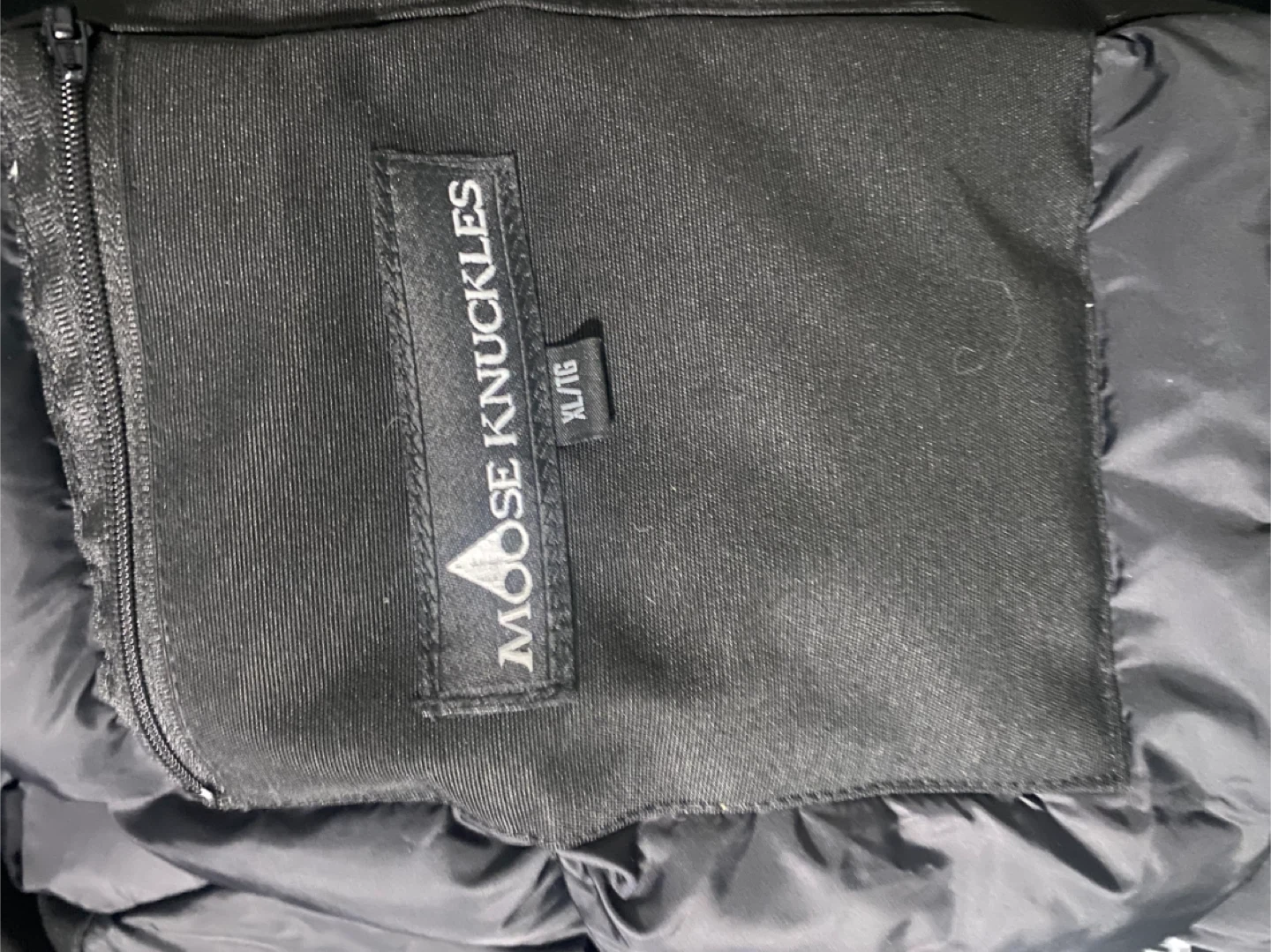 Moose Knuckles Down Fill Bomber Jacket XL/TG - photo 3