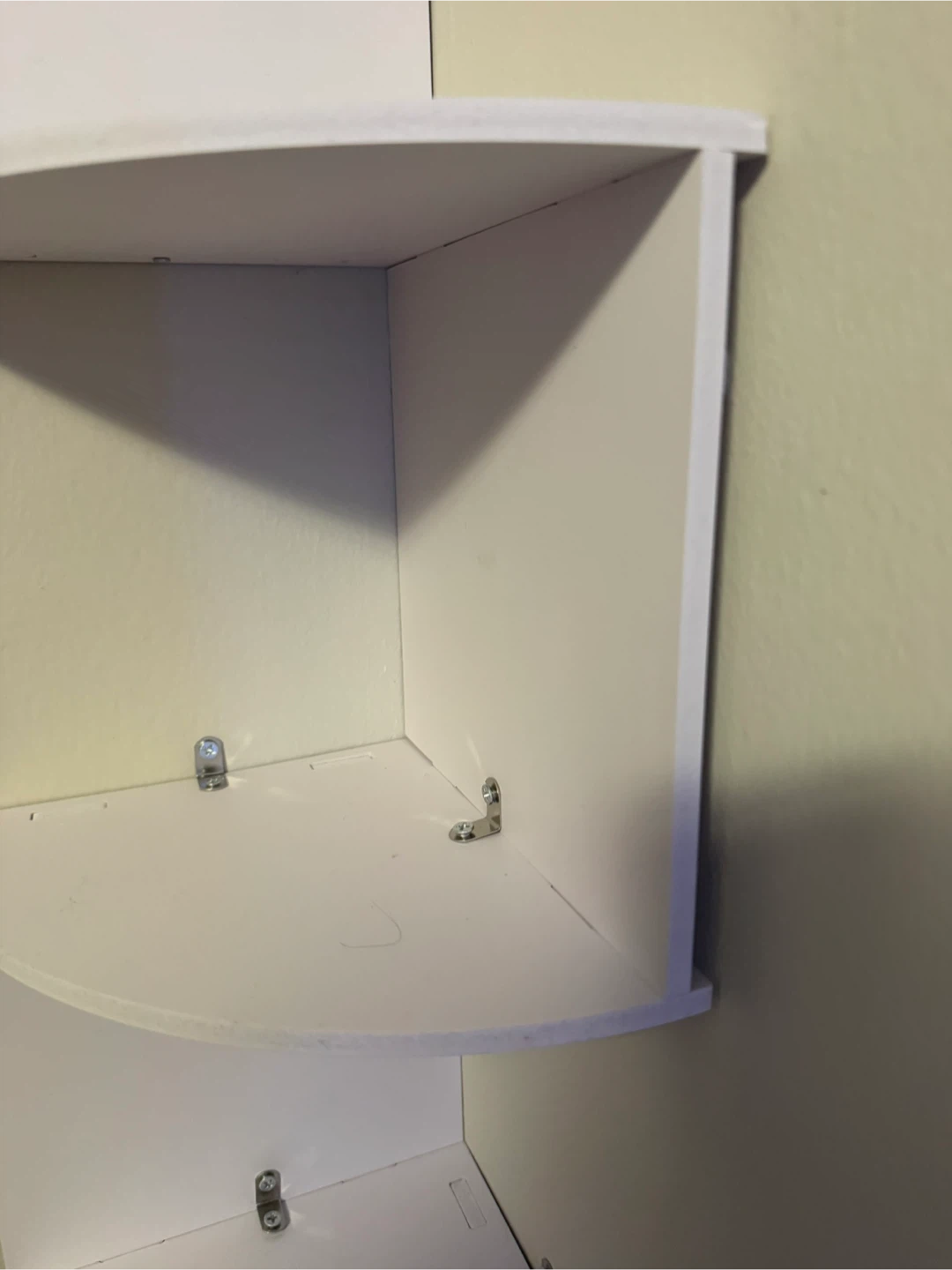 White 7-Tier Corner Shelf - Brand new - photo 3