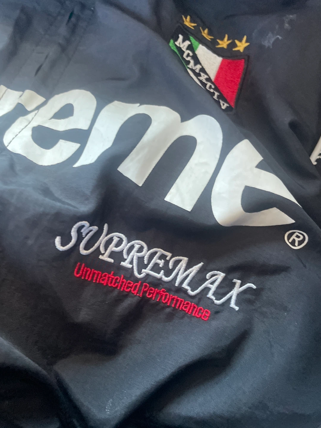 Supreme x Umbro Black Track Jacket - photo 4
