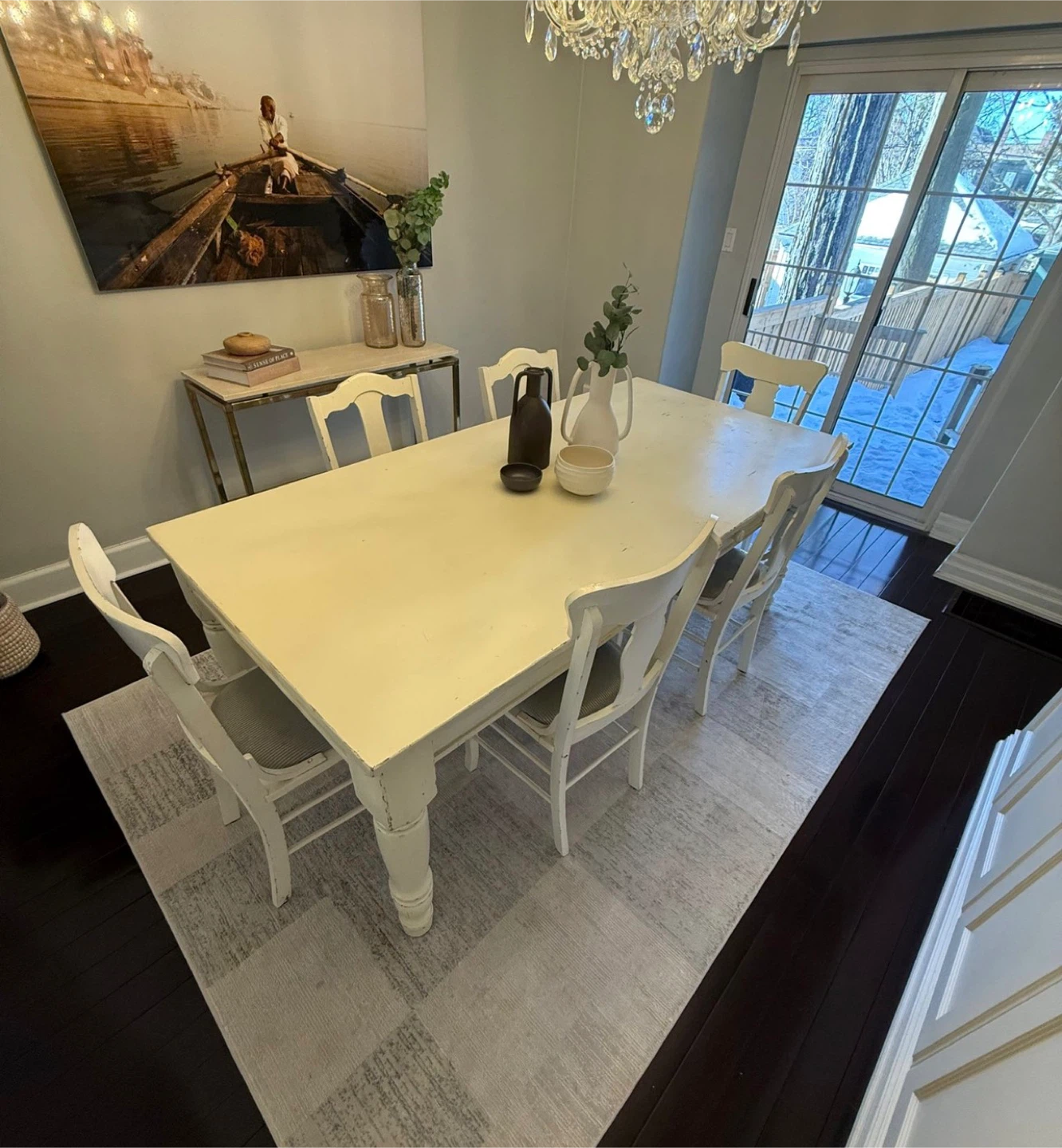 FREE!! Dining table and chairs - French country/farmhouse style - photo 3