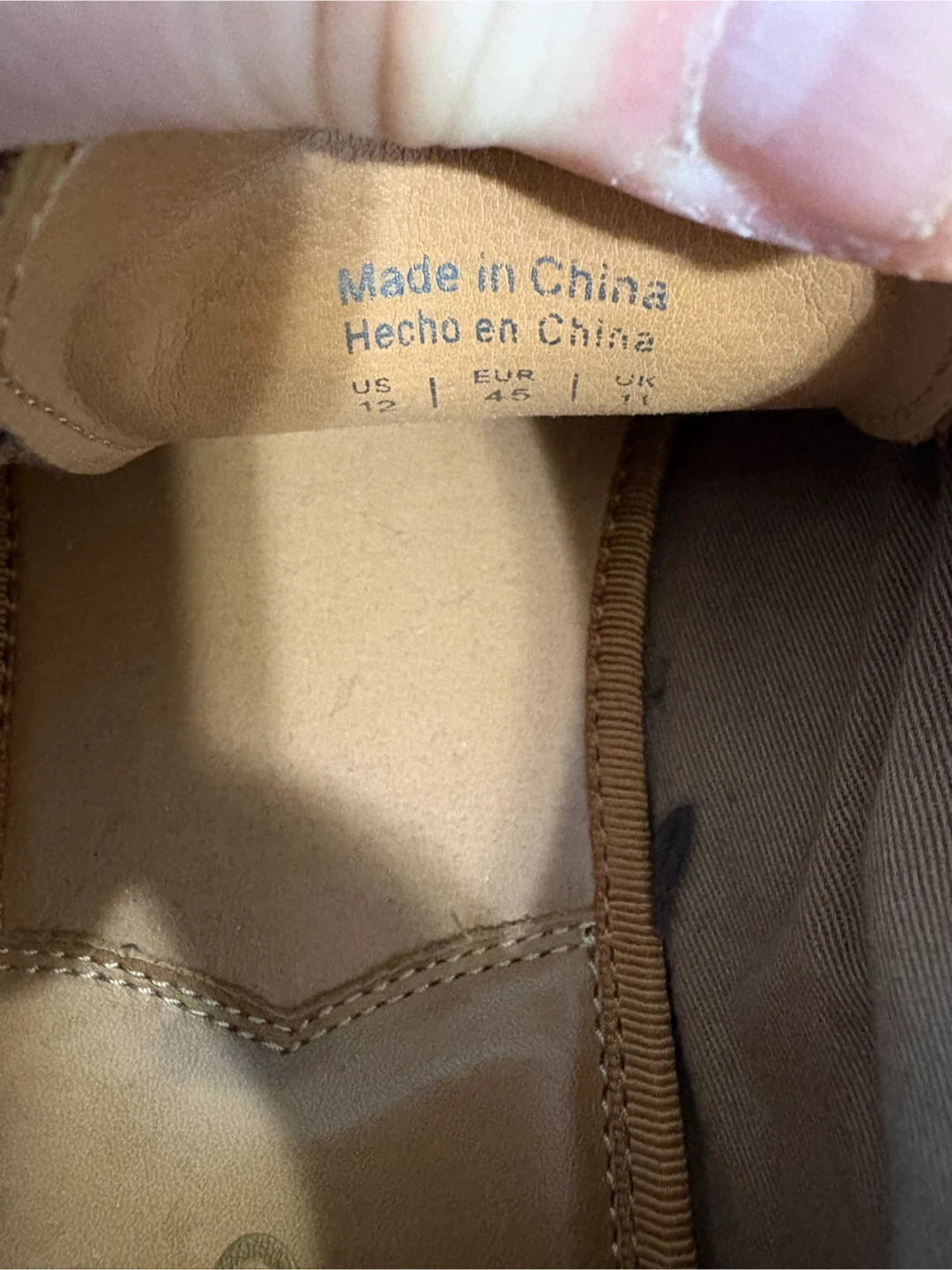 Aldo Oxford Brown Leather Shoes - Size 12 - photo 5