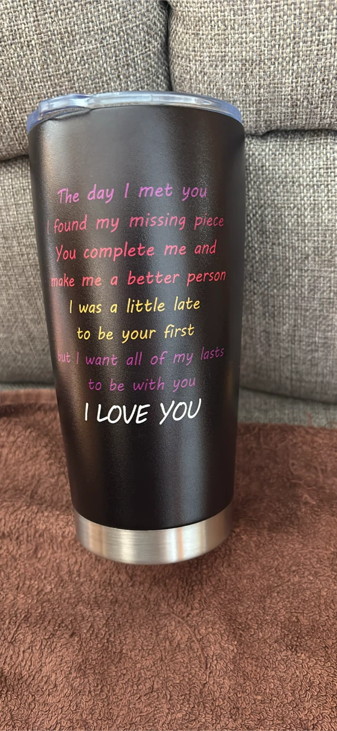 Personalized Tumbler - You Complete Me Design - photo 2