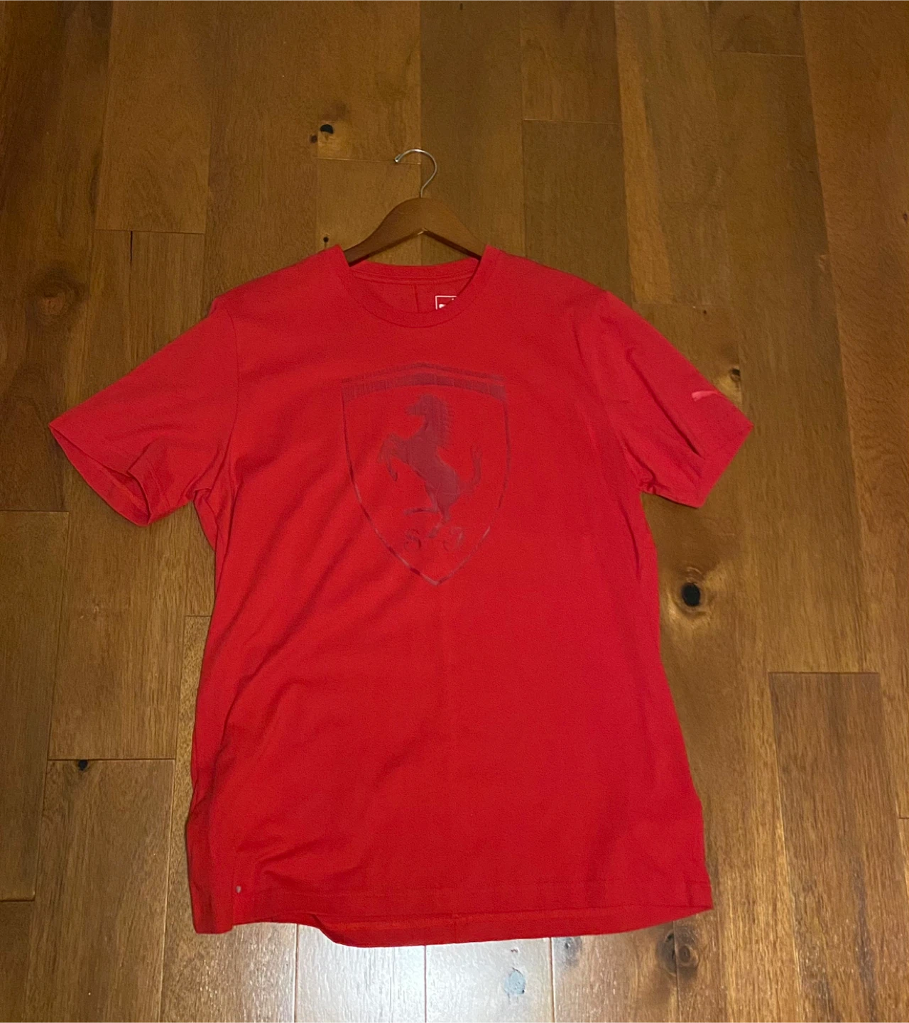 Puma F1 racing t shirt polo golf Mercedes Red Bull Ferrari L - photo 3