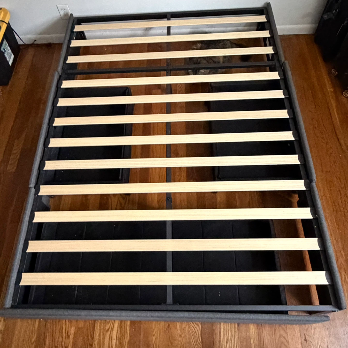 Full Size Bed Frame with Storage Drawers - photo 3