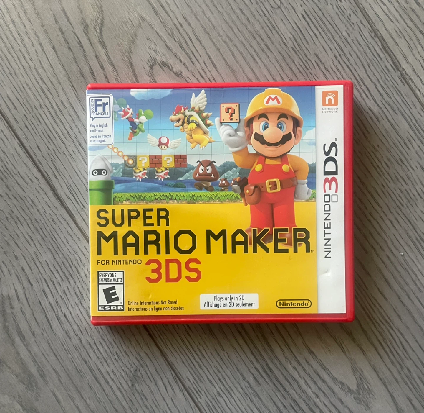 Nintendo 3DS Super Mario Maker Game