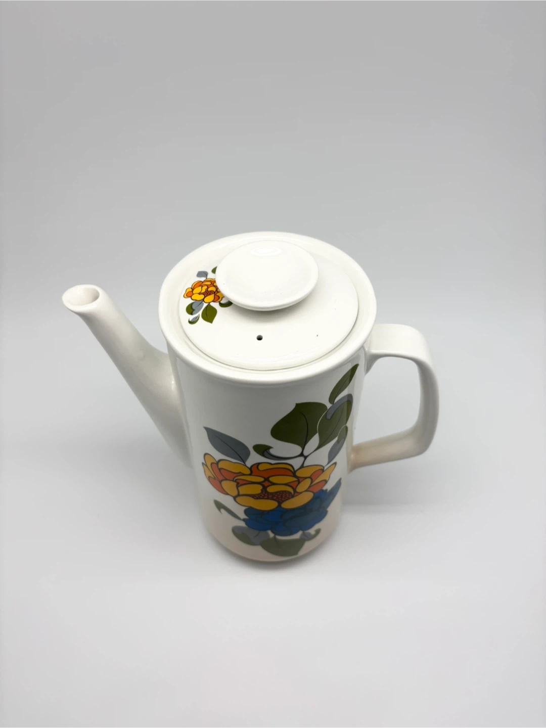 Vintage Ridgeway Ironstone “Majorca” floral tea pot - photo 2