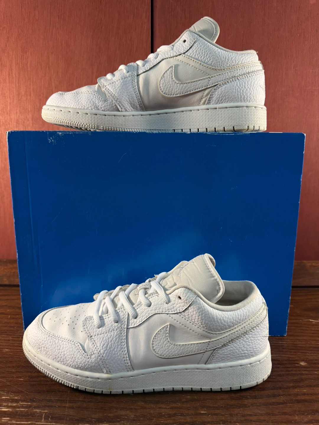 Nike Air Jordan1 Low GS Shoes Youth Size 7Y/Women’s Size US 8,5
