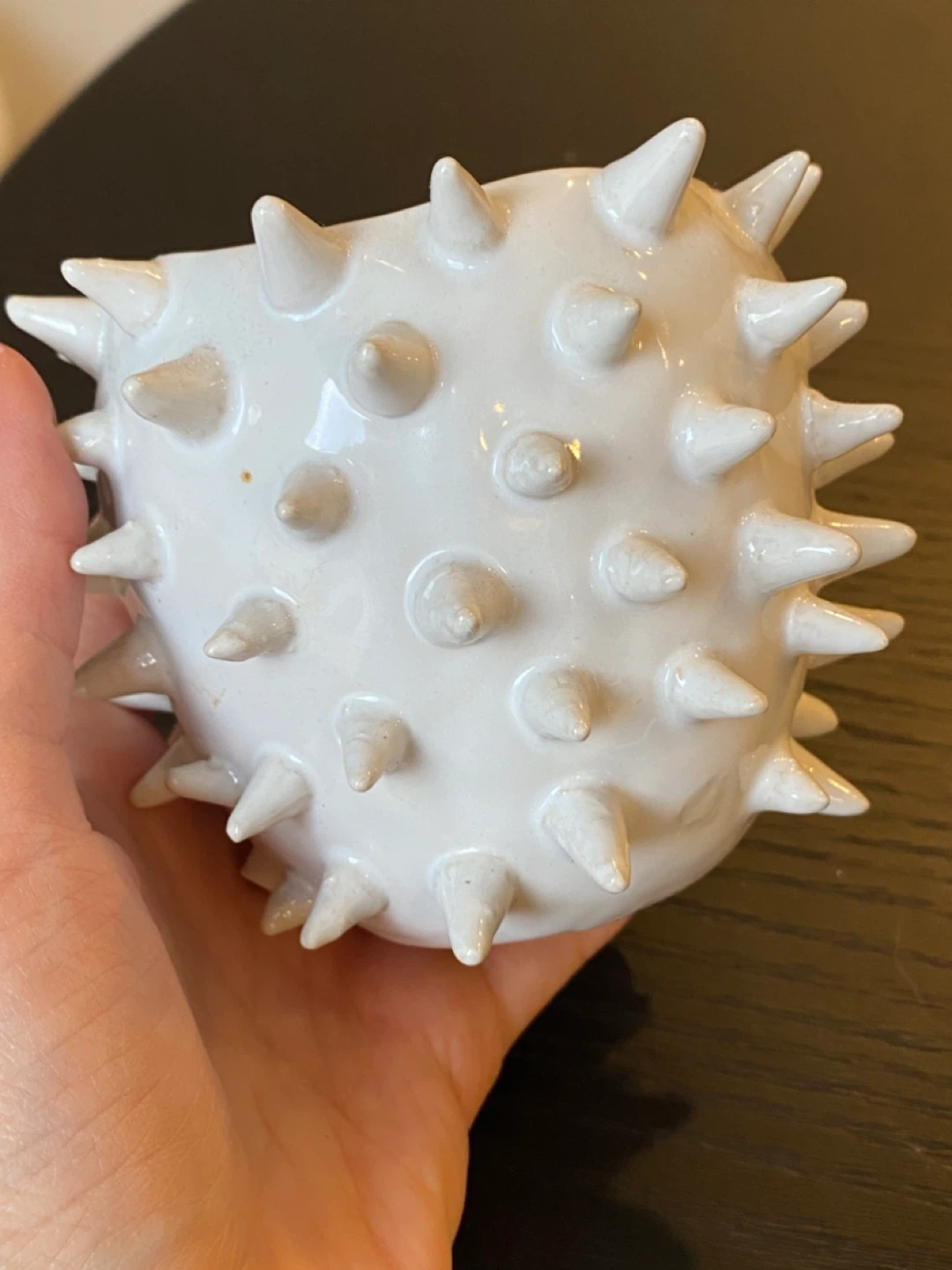 Unique Spiky Ceramic Planter Pot - photo 3