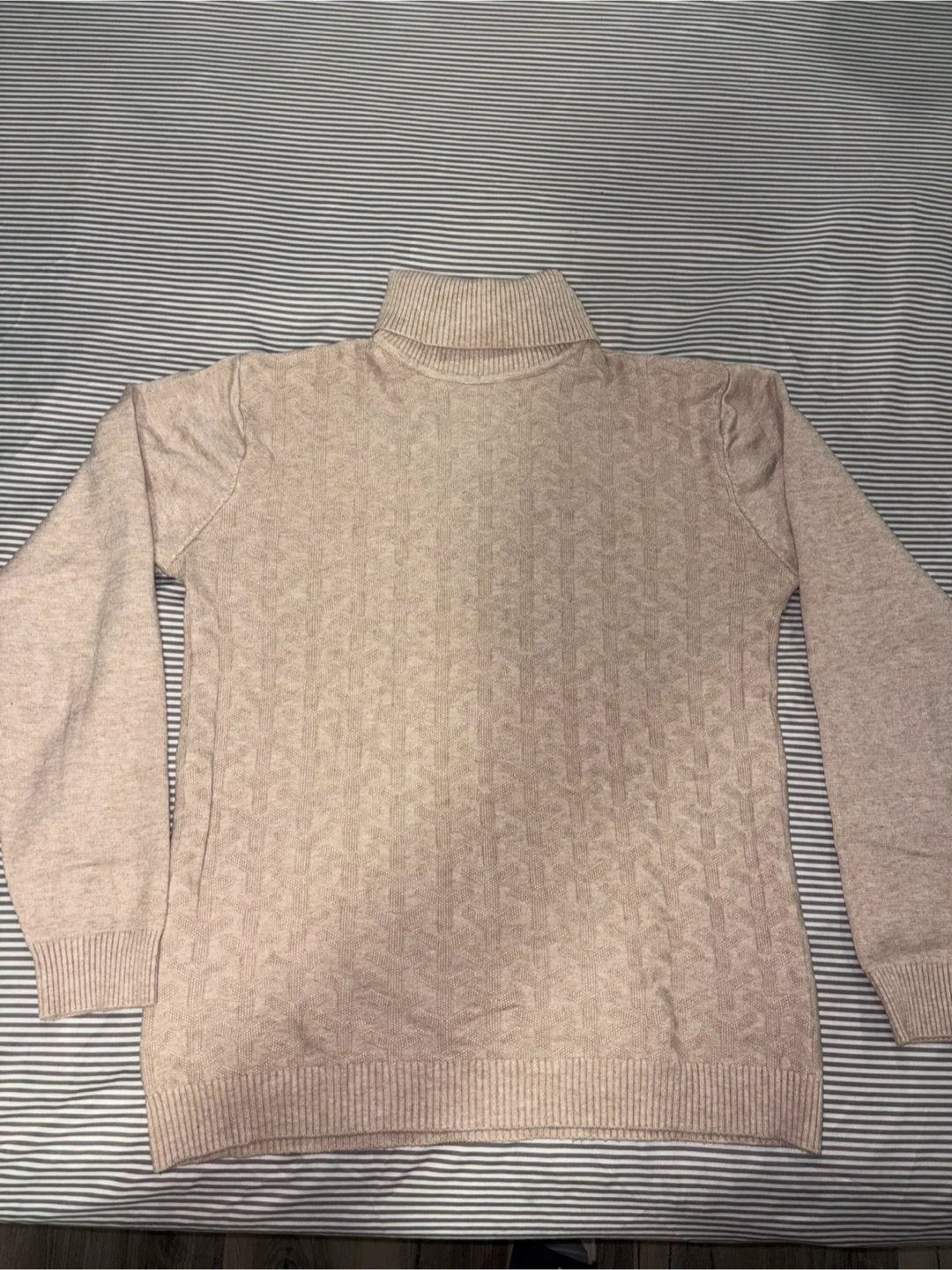 Turtleneck Sweater - Tan