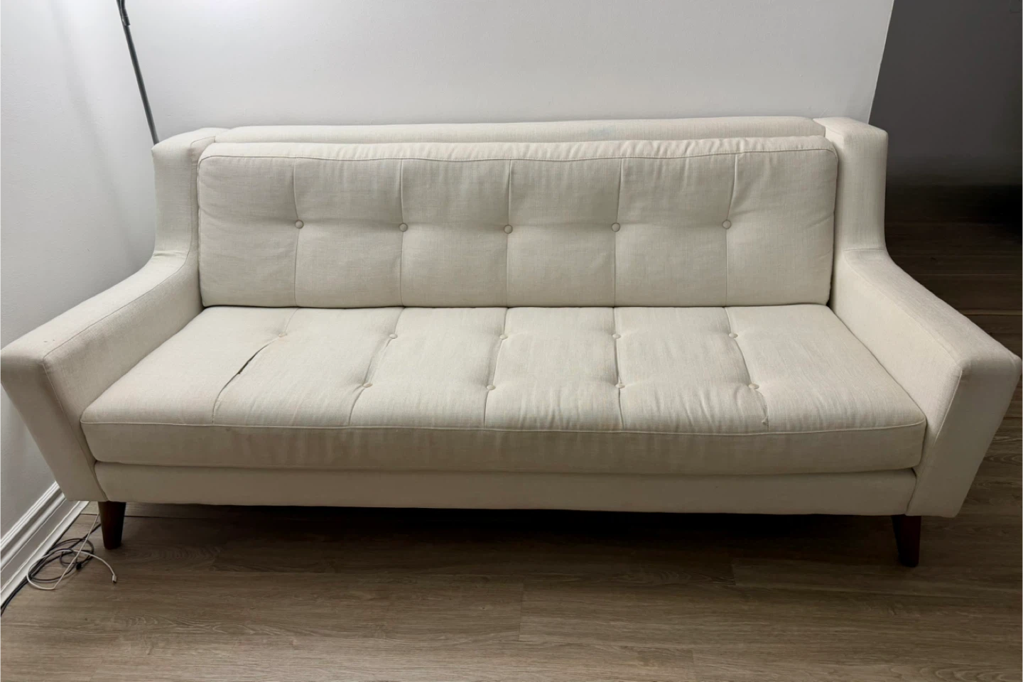 3 seater couch - beige - photo 2