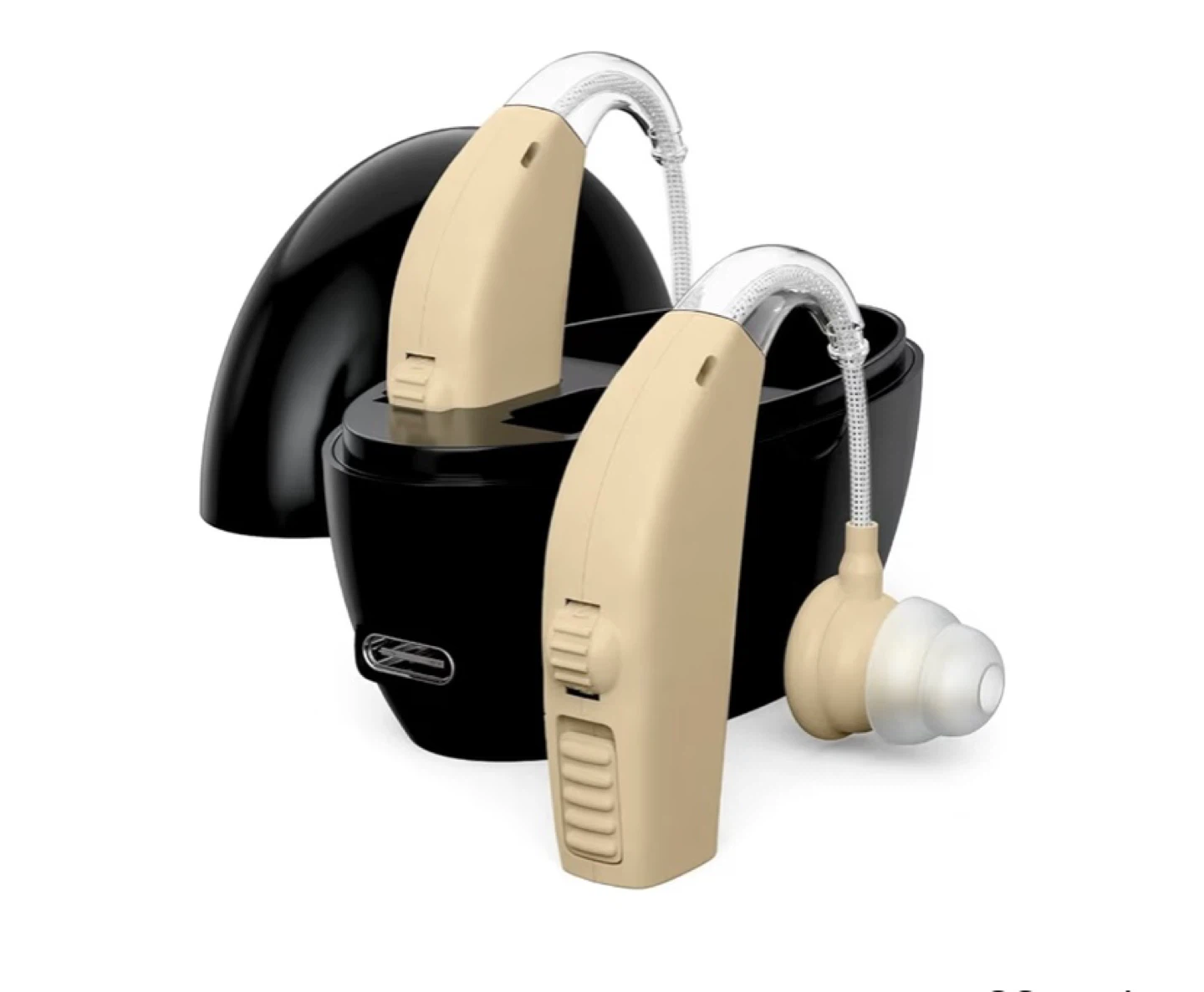 Rechargeable Hearing Aids with Charging Case