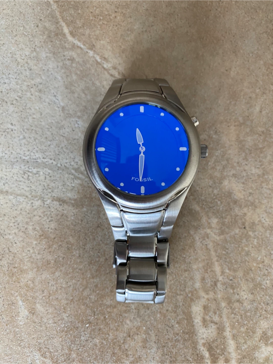 NEW! Men’s Fossil Analog Watch with Blue Face - photo 2