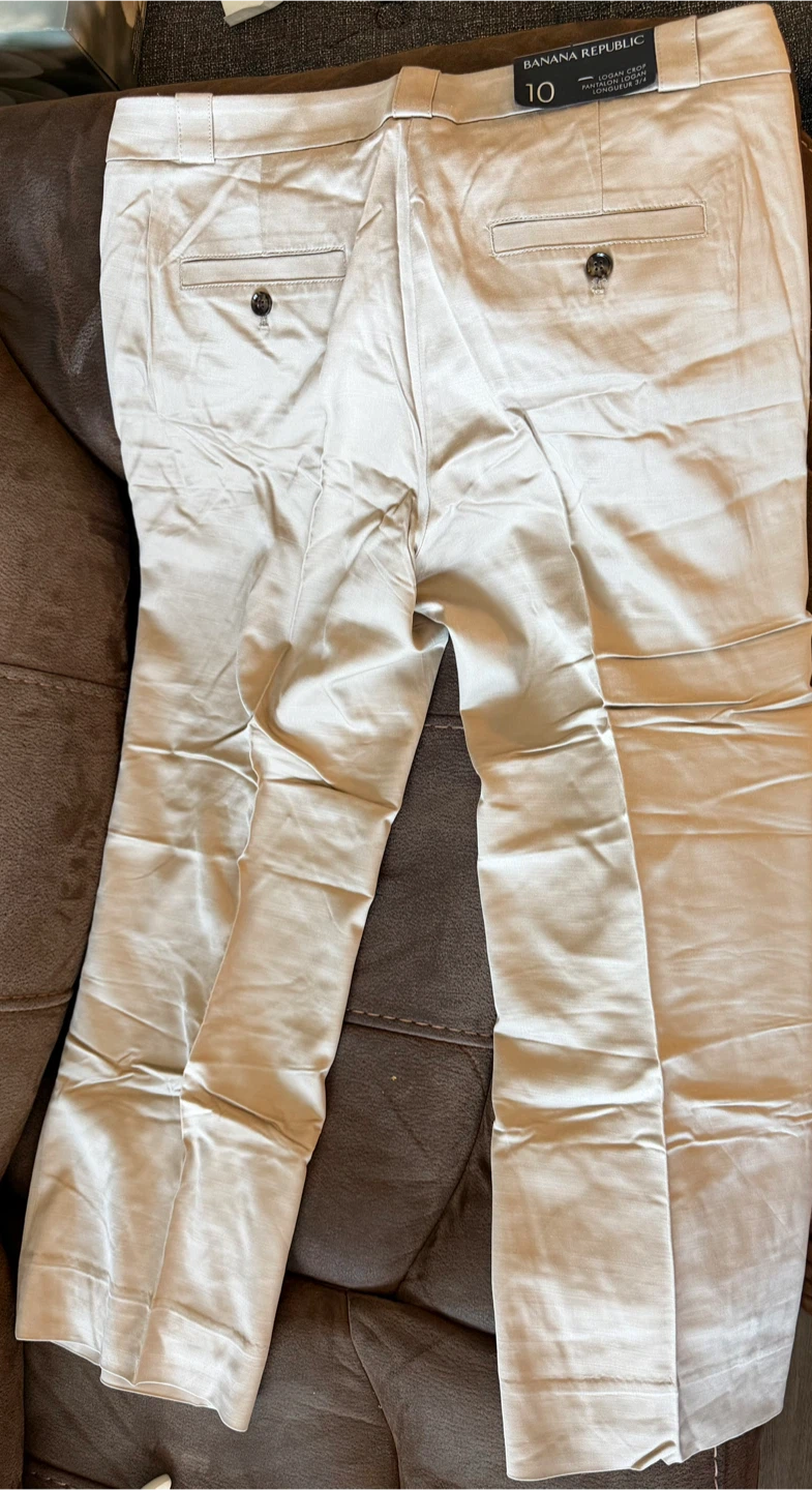 Banana Republic Logan Crop Pants Size 10