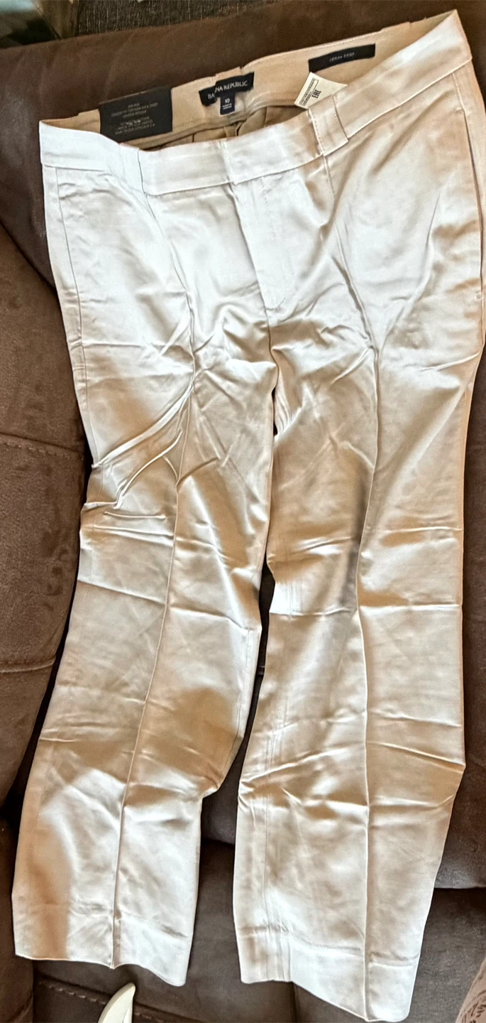 Banana Republic Logan Crop Pants Size 10 - photo 2