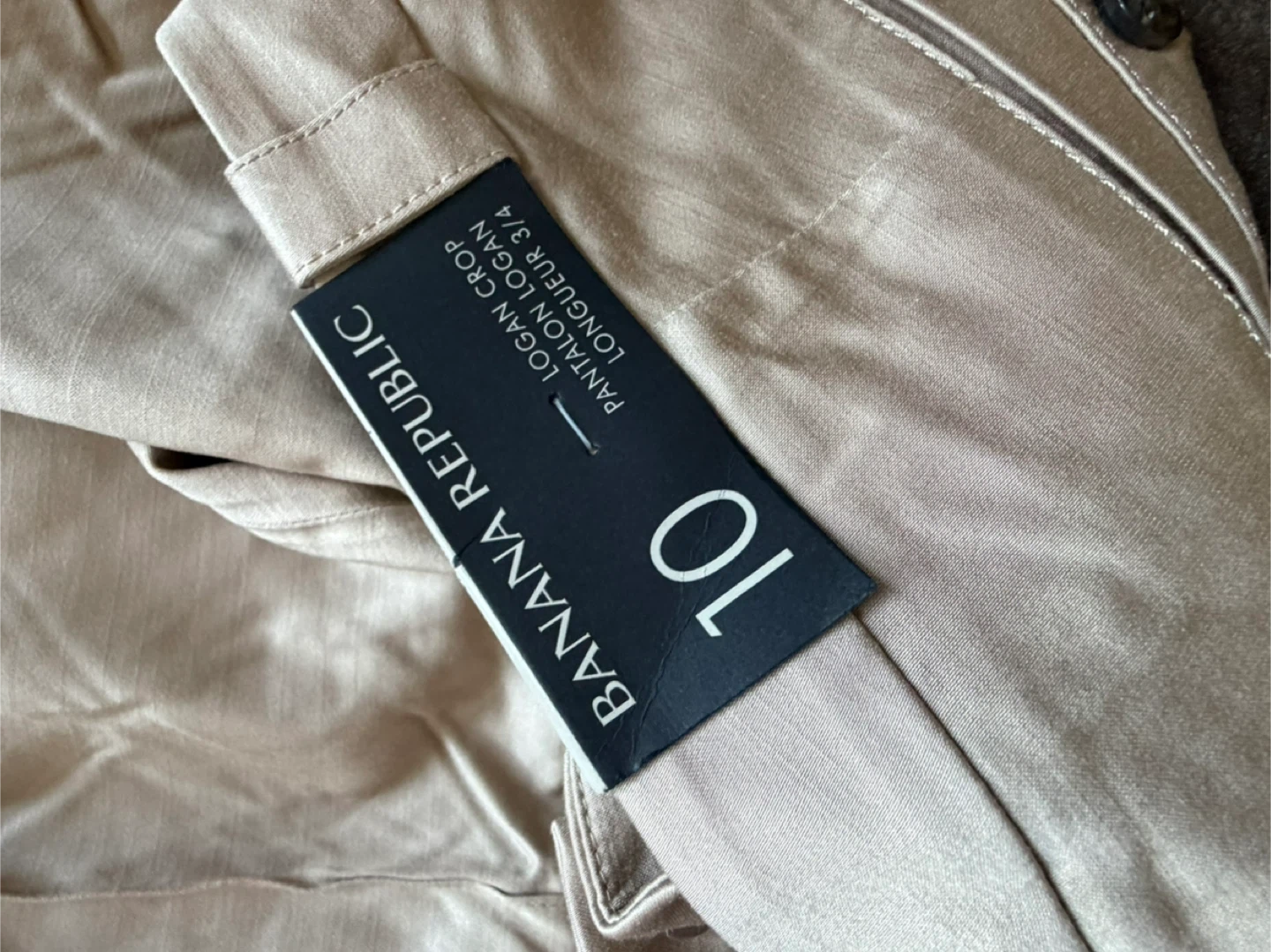 Banana Republic Logan Crop Pants Size 10 - photo 3