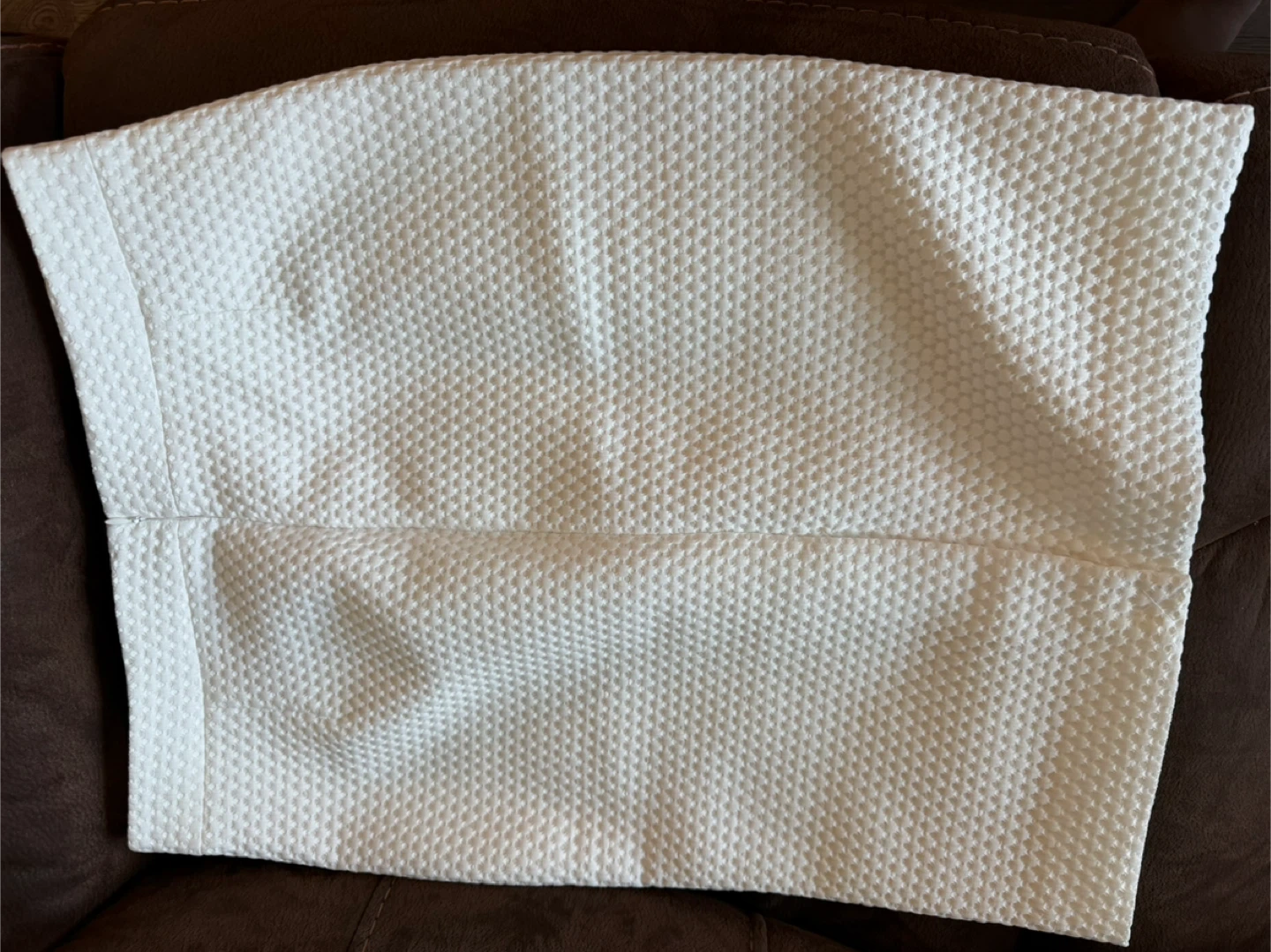 J. Crew White Textured Pencil Skirt Size 10 - photo 2