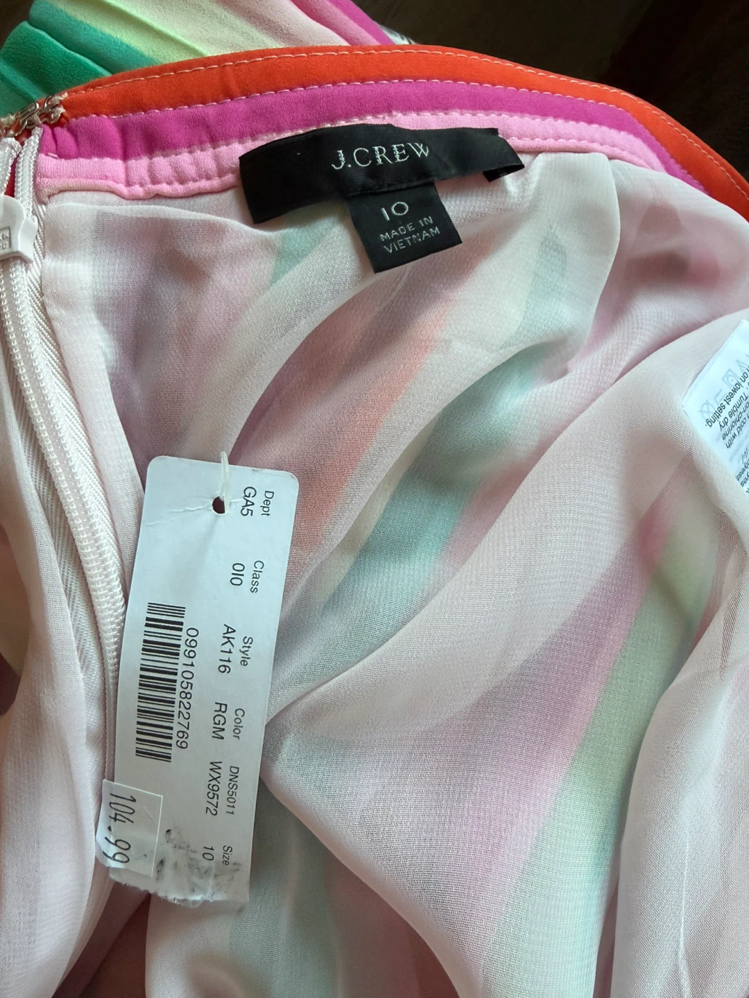(NEW) J. Crew Pleated Midi Skirt Size 10 - photo 3
