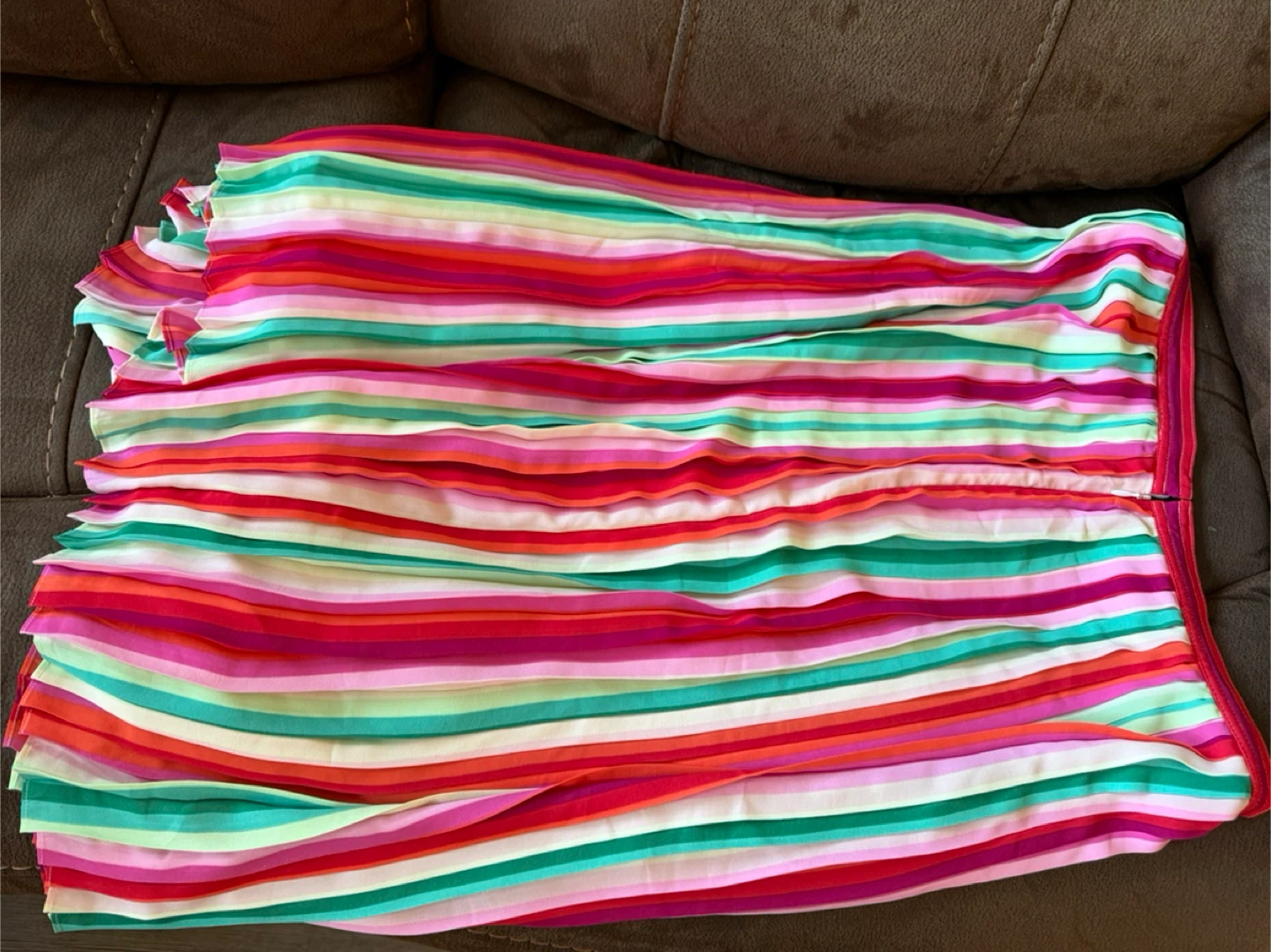 (NEW) J. Crew Pleated Midi Skirt Size 10 - photo 2